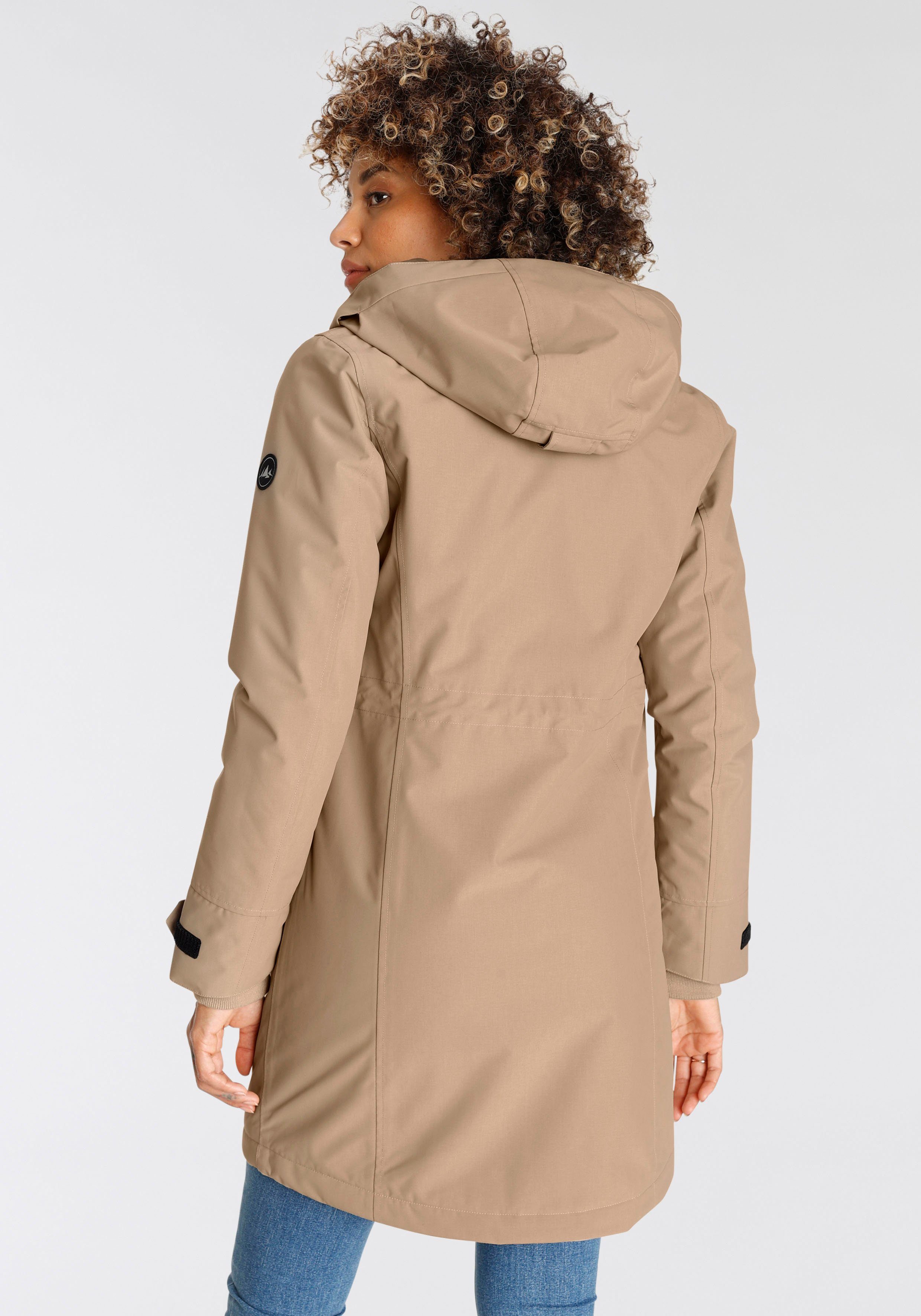 Polarino Funktionsparka wasserdicht, atmungsaktiv & winddicht. Wassersäule 3000mm