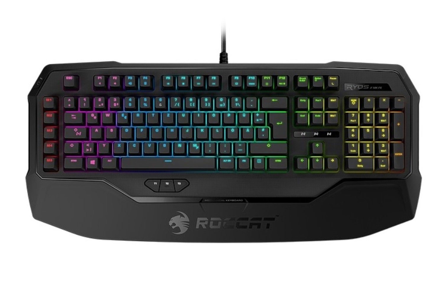 ROCCAT »Russland RU Layout Ryos MK FX RGB Gaming Tastatur« PC-Tastatur (USB  LED Abnehmbare Handballenauflage) online kaufen | OTTO