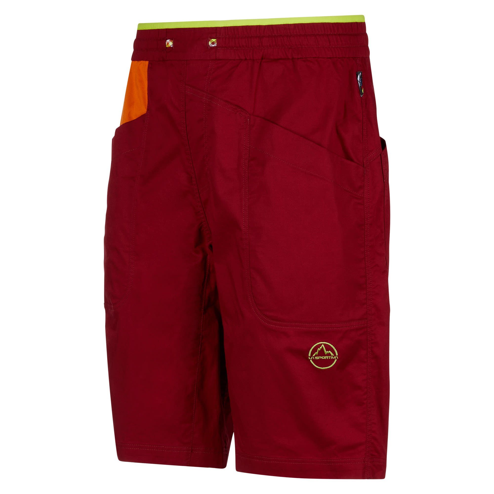 La Sportiva Strandshorts La Sportiva M Bleauser Short Herren Shorts Sangria - Hawaiian Sun