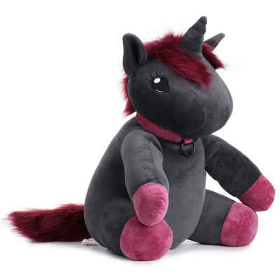 Corimori Kuscheltier Plüsch Punk-Einorn Ruby XXL 45 cm für Kleinkinder (Packung), Slipper