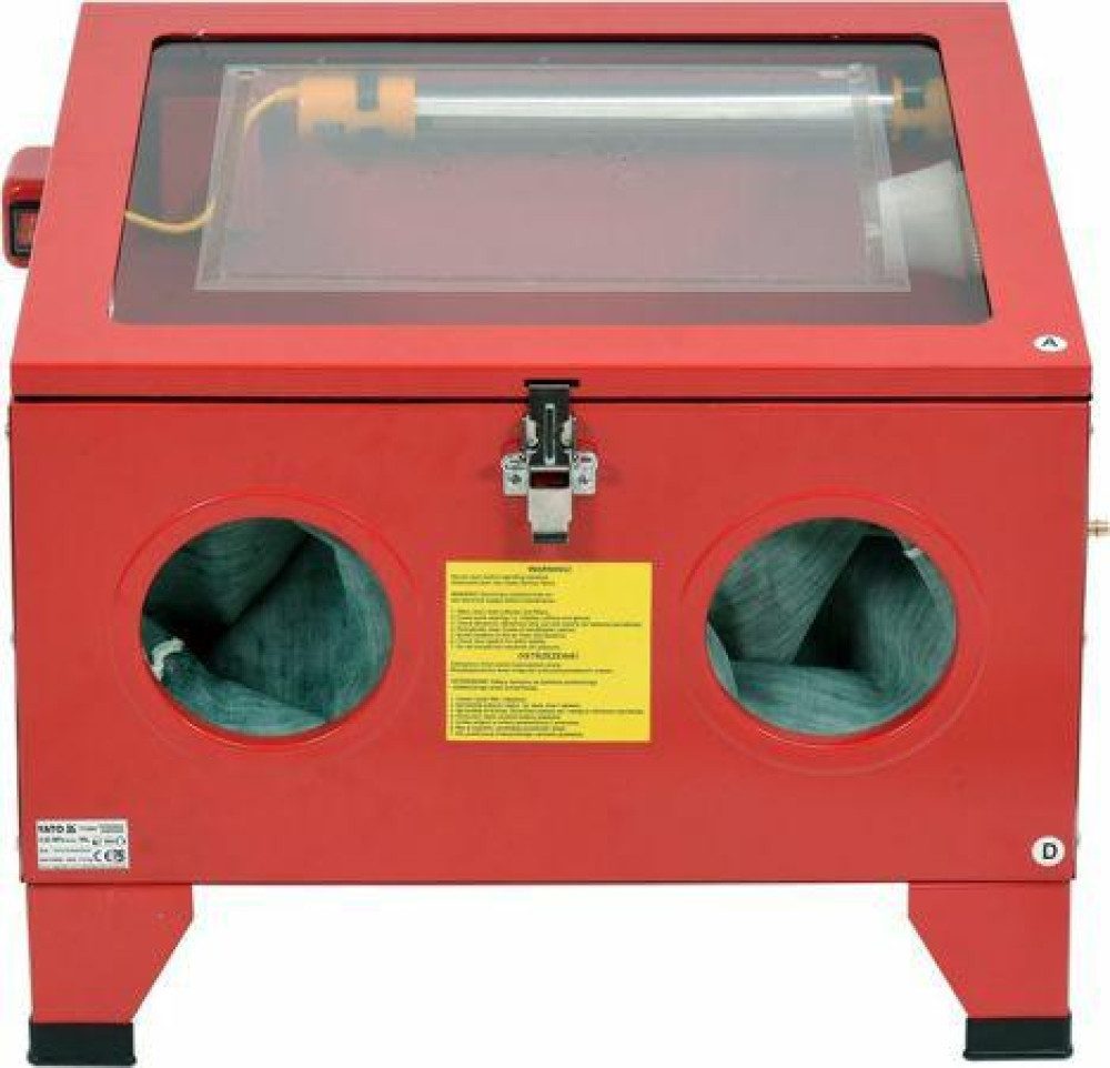 Yato Sandstrahlkabine YATO Kabinensandstrahlgerät 90 Liter Modell YT-55840