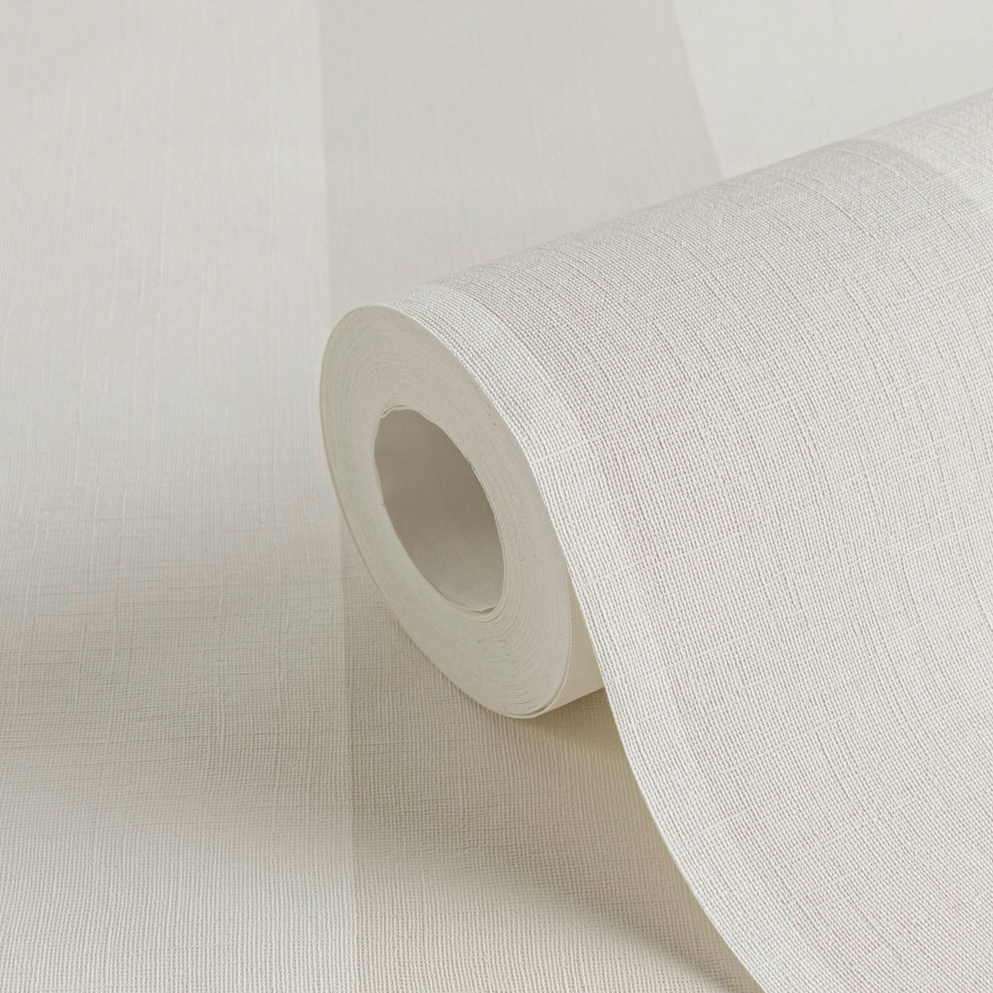 A.S. Création Vliestapete Landhaustapete mit Streifen, geprägt, gemustert, matt, neutral, (1 St), Babyblau Tapeten Wohnzimmer Schlafzimmer Küche modern Flur Design Büro