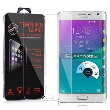 Cadorabo Schutzfolie Samsung Galaxy S6 EDGE, (1-St), Schutzglas Panzer Folie (Tempered) Display-Schutzglas mit 3D Touch