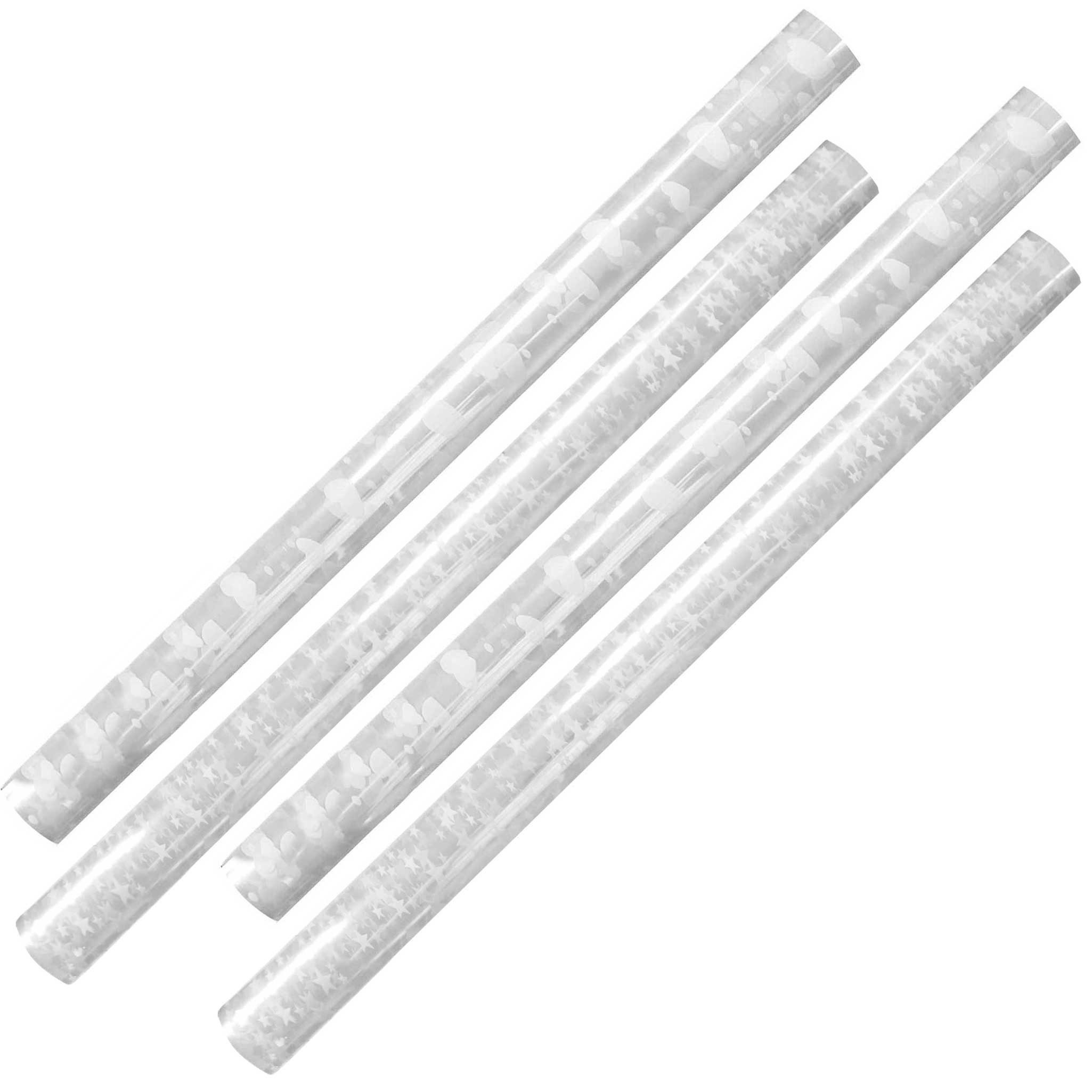 maDDma Упаковочная бумага 4 Rollen Geschenkfolie bedruckt Упаковочная бумага Geschenkverpackung, Motivmix