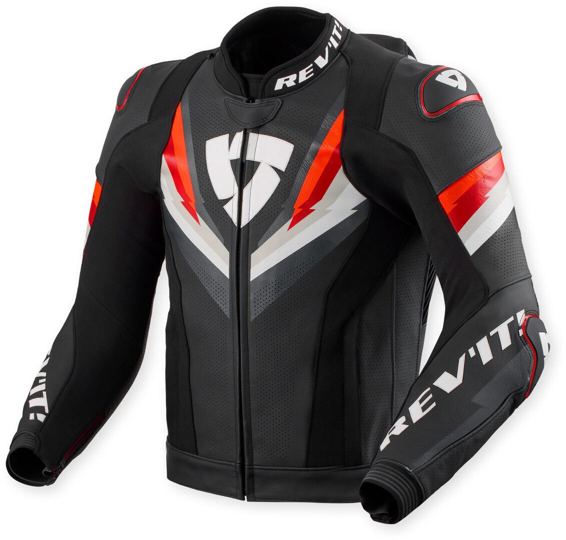 Motorradjacke Quantum 3 Pro perforierte Motorrad Lederjacke