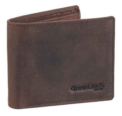 GreenLand Nature Geldbörse NATURE leather-cork, mit Sicherheitsschutz