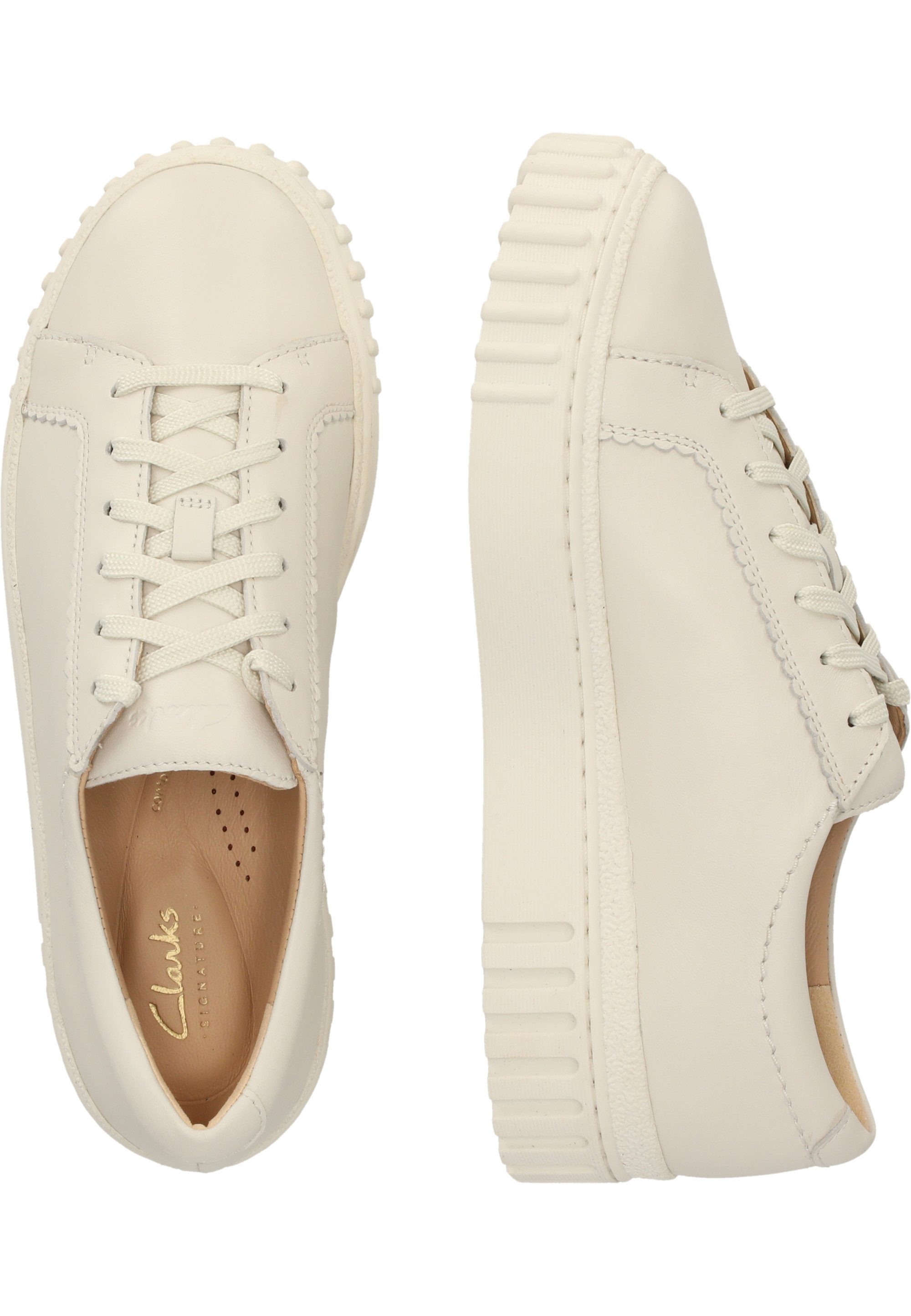 Clarks Mayhill Sneaker mit modischer gerippter Chunky-Sohle
