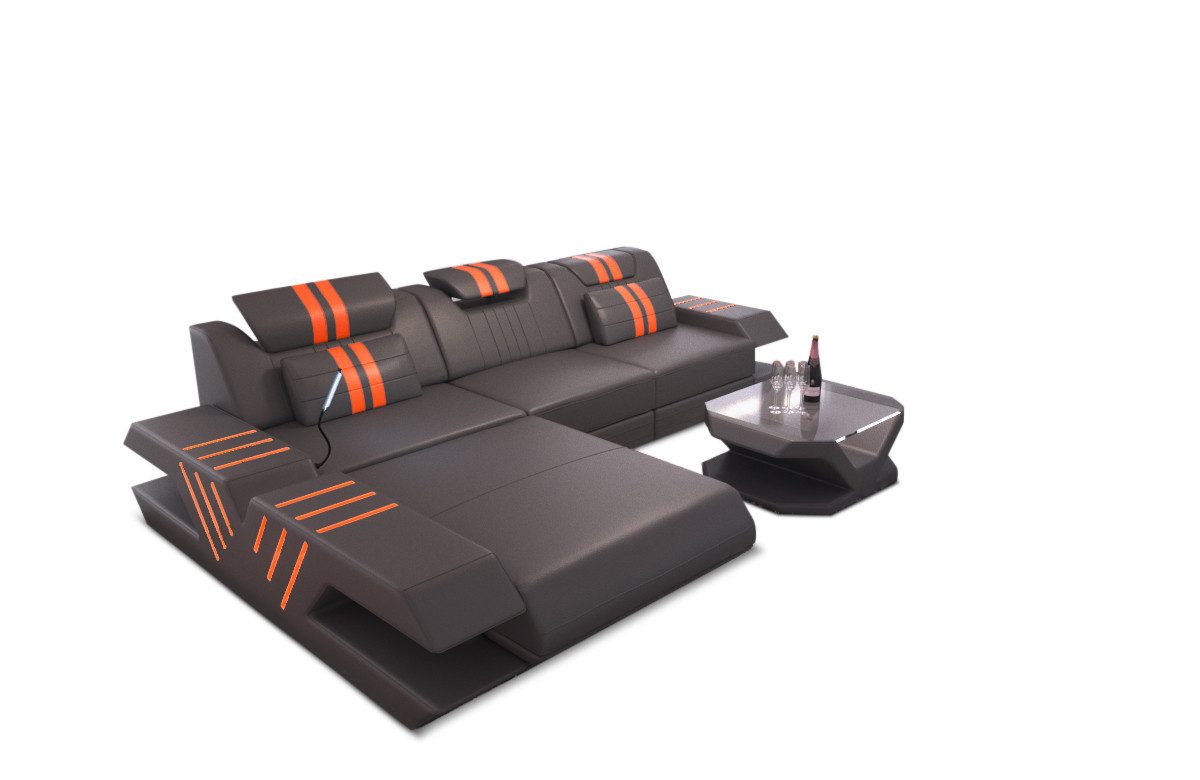 Sofa Dreams Ecksofa Sofa Leder Ledercouch günstig online kaufen