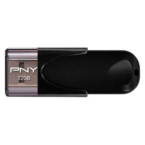 PNY Attache 4 USB-Stick (USB 3.1, Lesegeschwindigkeit 80 MB/s)