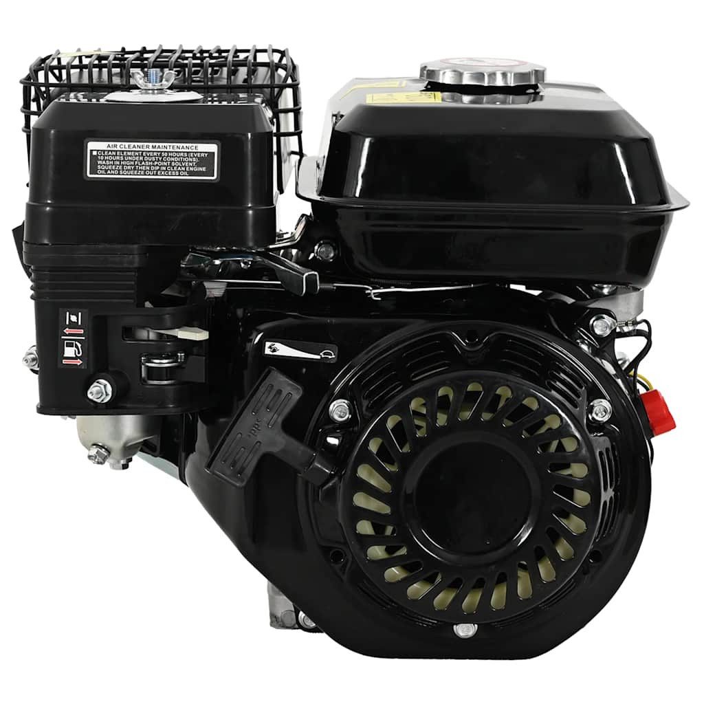 vidaXL Stromerzeuger Benzinmotor 6,5 PS 4,8 kW Schwarz