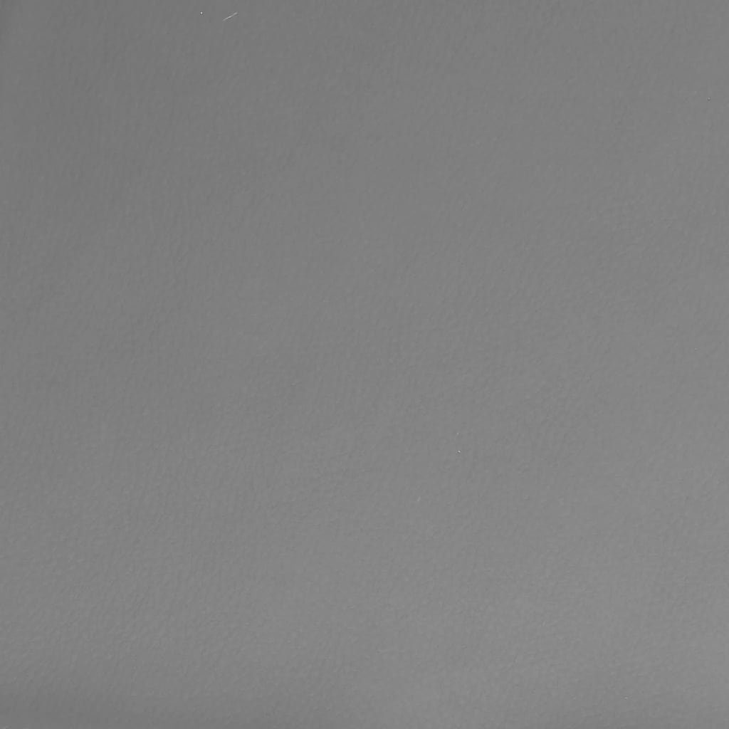 Anthrazit Kunstleder vidaXL (1 60x60x36 St) Fußhocker Polsterhocker cm Grau