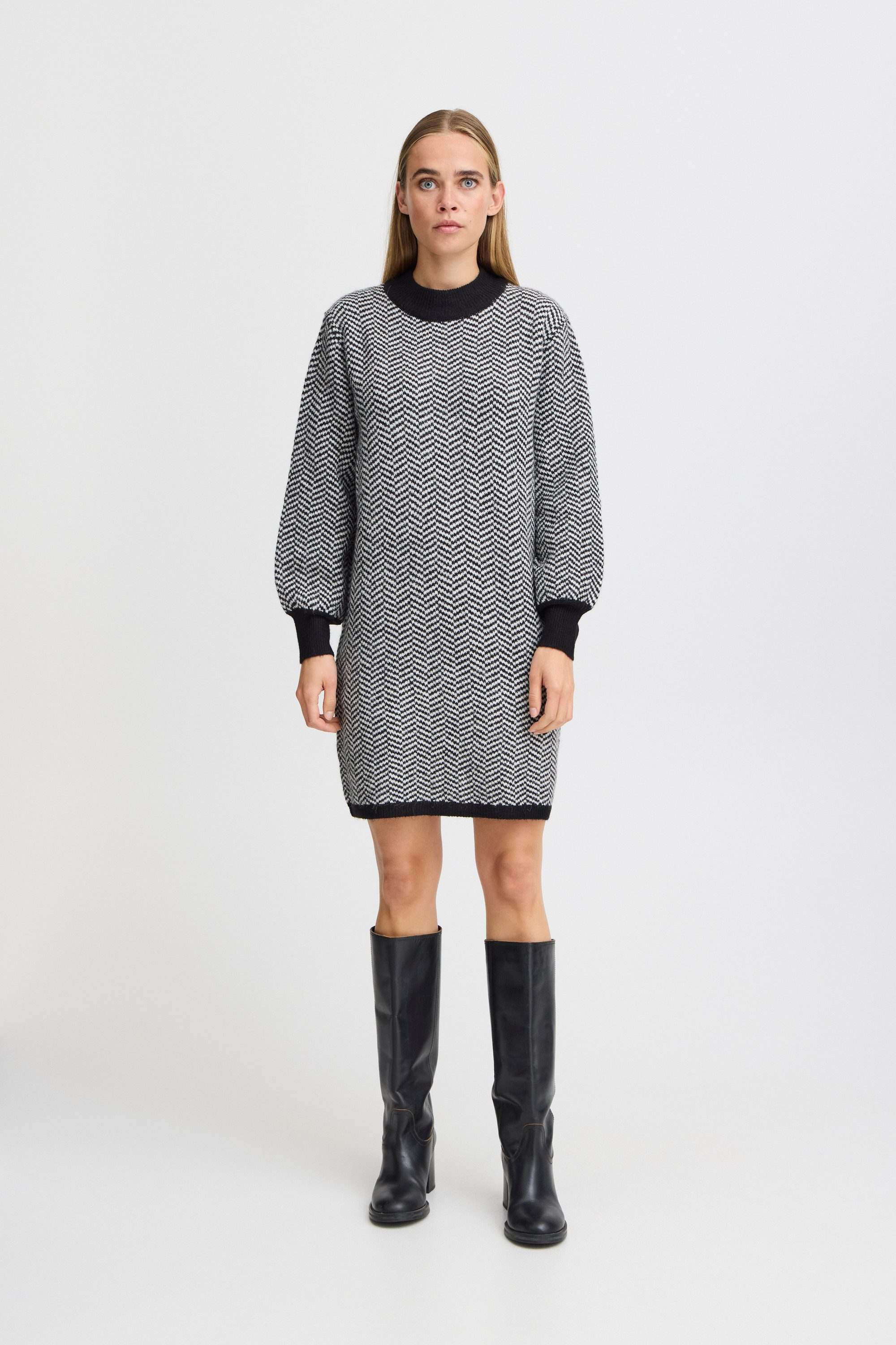 Ichi Blusentop Strickkleid günstig online kaufen