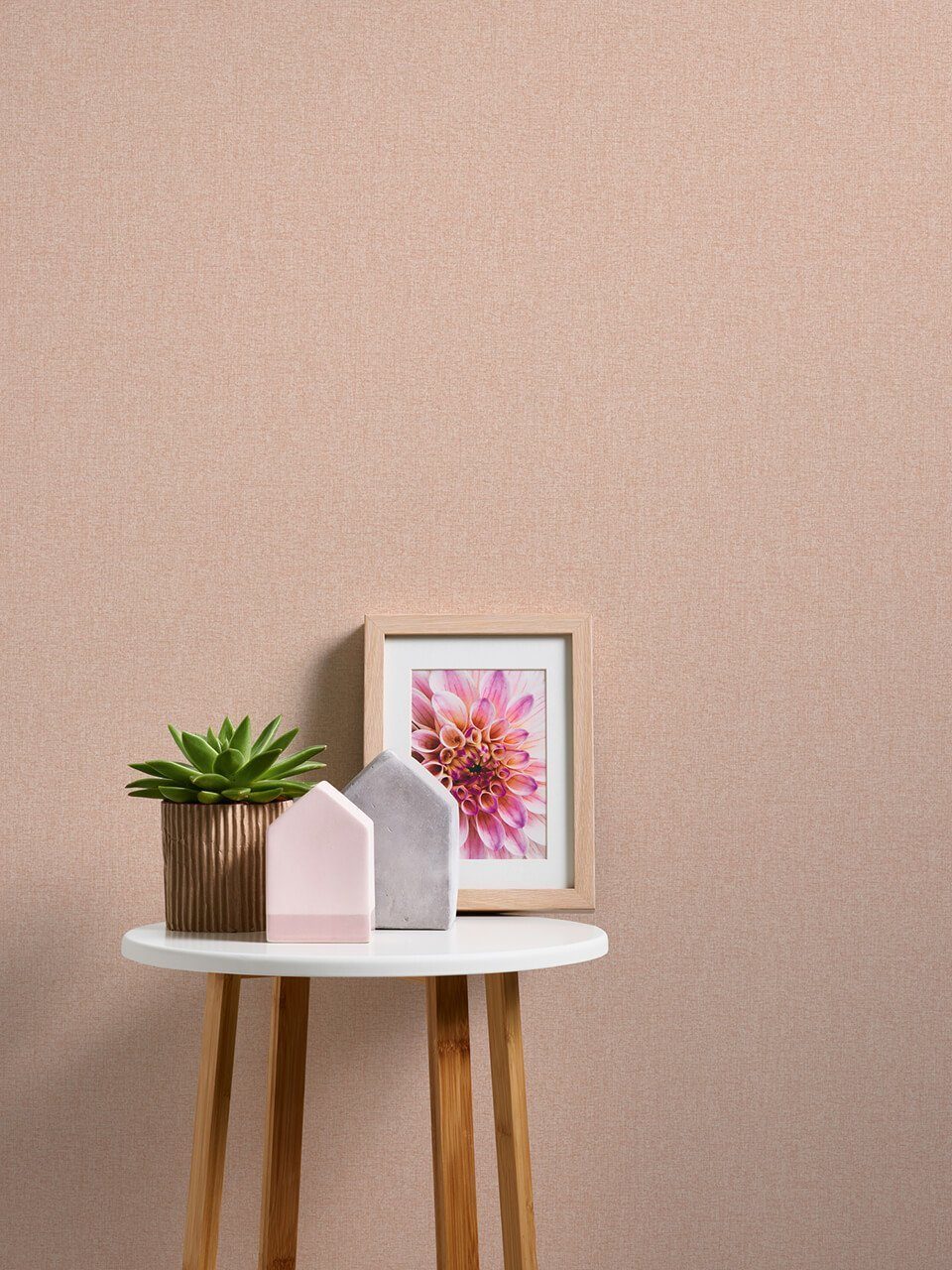 Essence Design Vliestapete matt, 0.53x10.05 orange, m, rosa lichtbeständige Fame's KUNSTLOFT Tapete