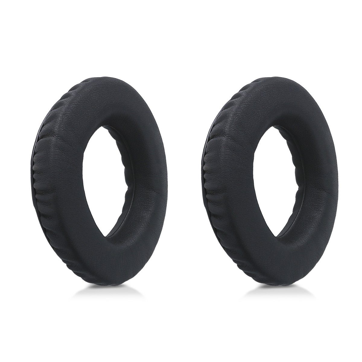 kwmobile 2x Ohr Polster für Sennheiser PX360 / MM550-X / MM450-X Ohrpolster (Ohrpolster Kopfhörer - Kunstleder Polster für Over Ear Headphones)