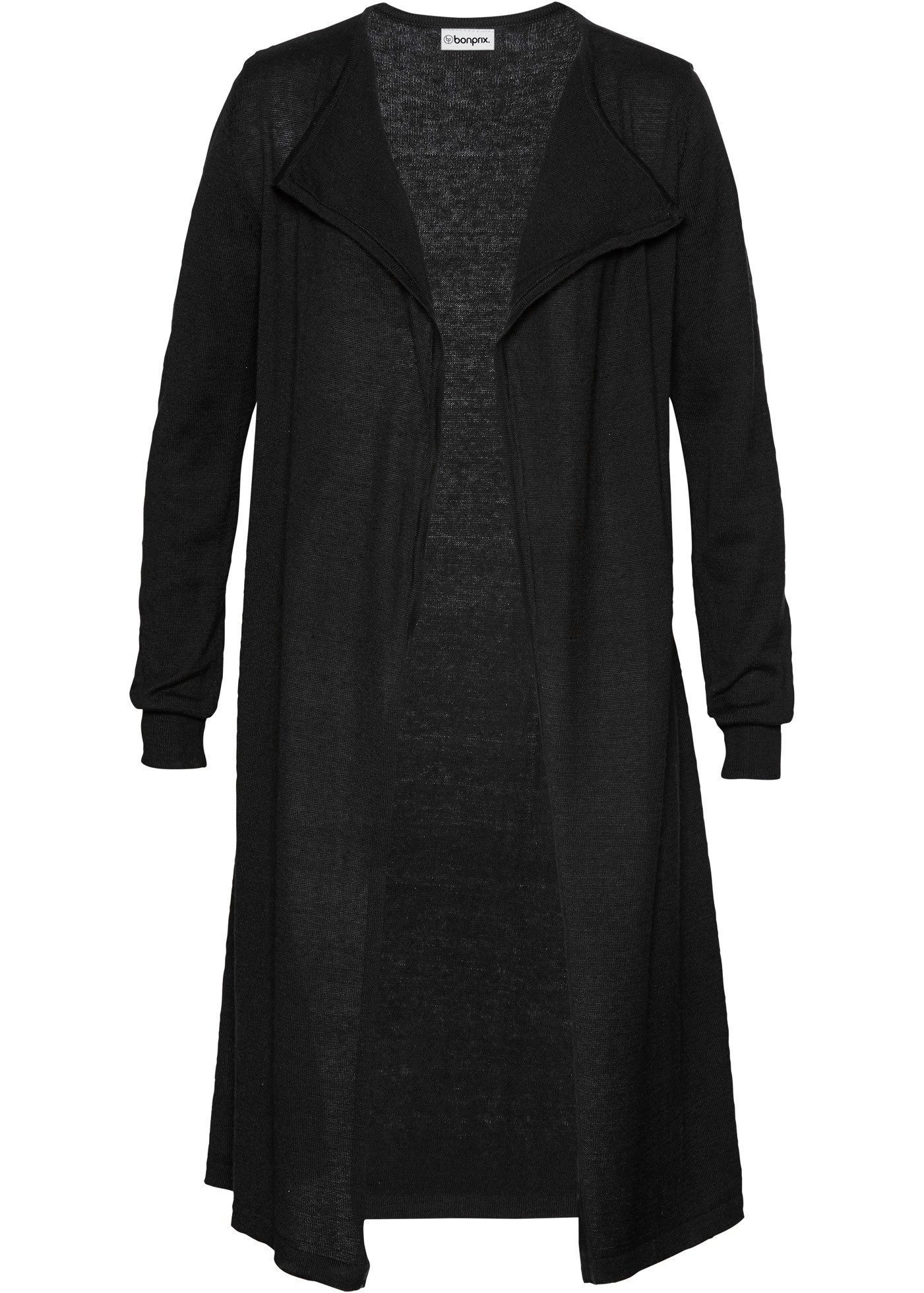bonprix Longstrickjacke (1-tlg) figurumspielende Passform, eleganter Stil – Bild 5 von 5