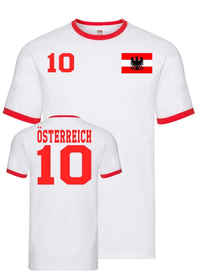 T-Shirt Österreich Austria Sport Trikot Fußball Meister WM Europa EM