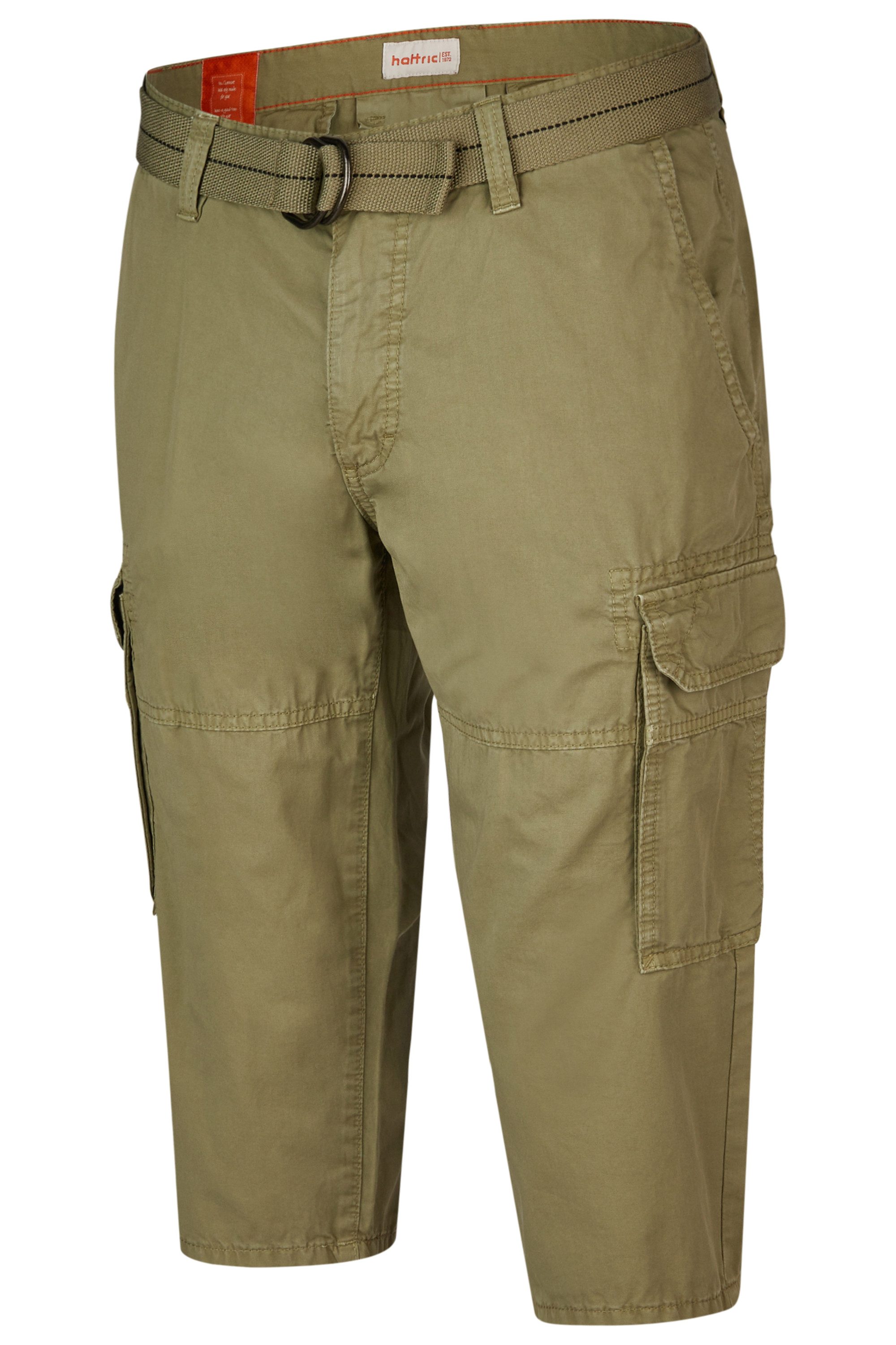 Hattric Bermudas Worker Capri mit Gürtel