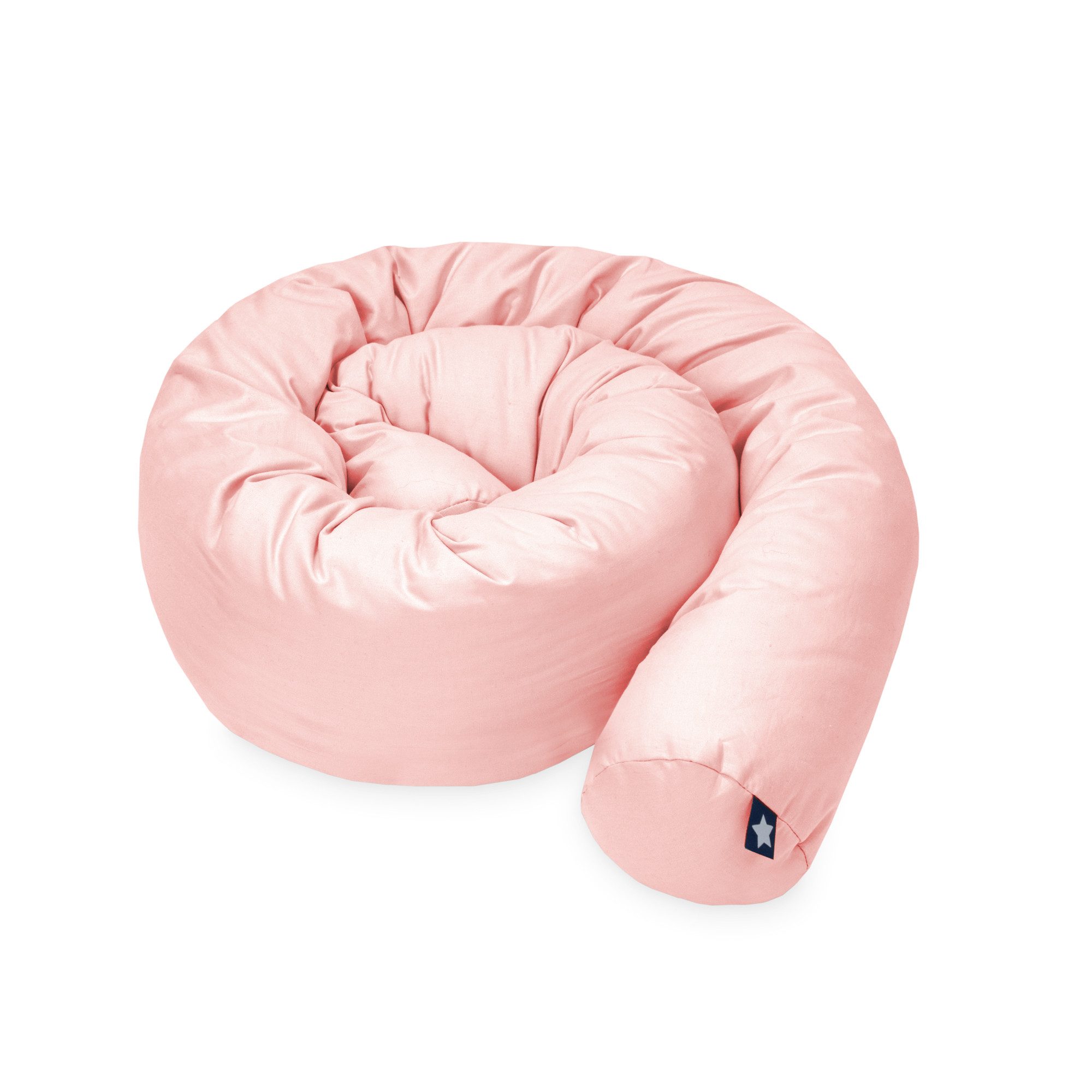 Julius Zöllner Kuschelnest uni mauve Bettschlange 180, (1-tlg), Babynestchen