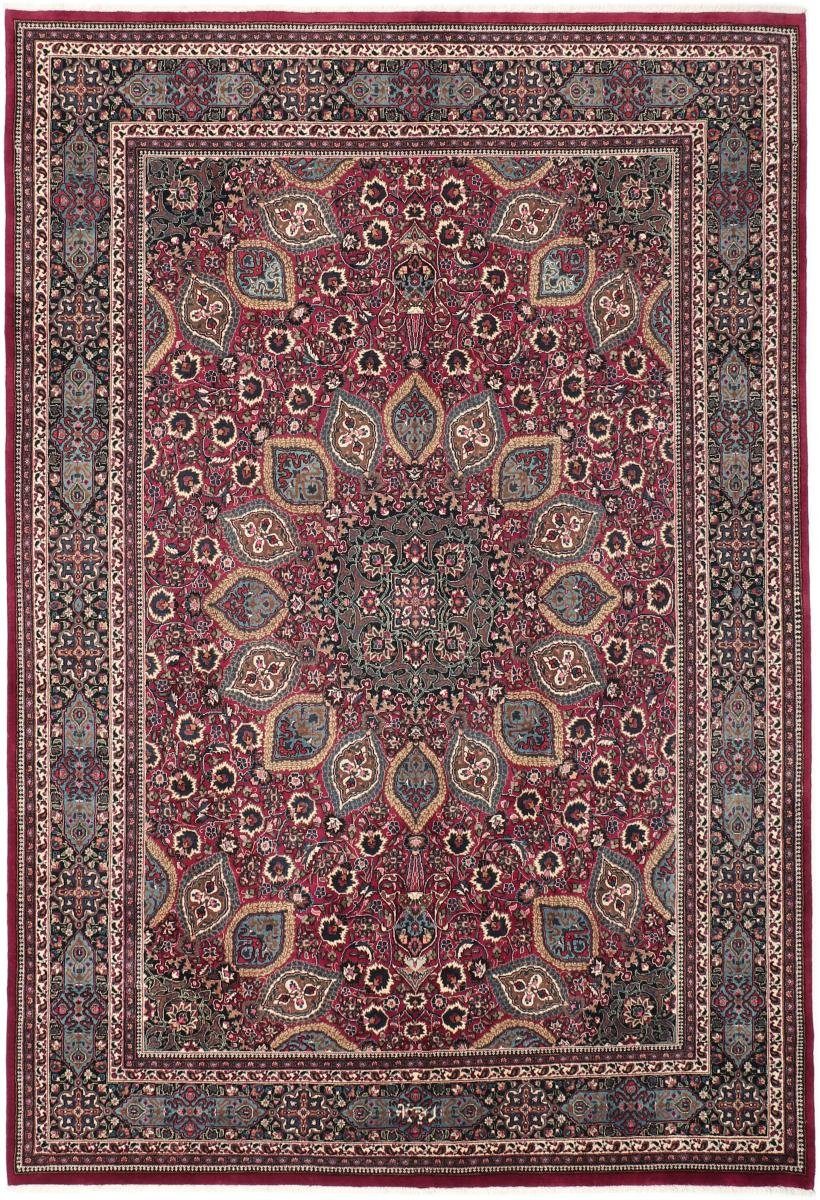Orientteppich Mashad 249x356 Handgeknüpfter Orientteppich / Perserteppich, Nain Trading, rechteckig, Höhe: 12 mm