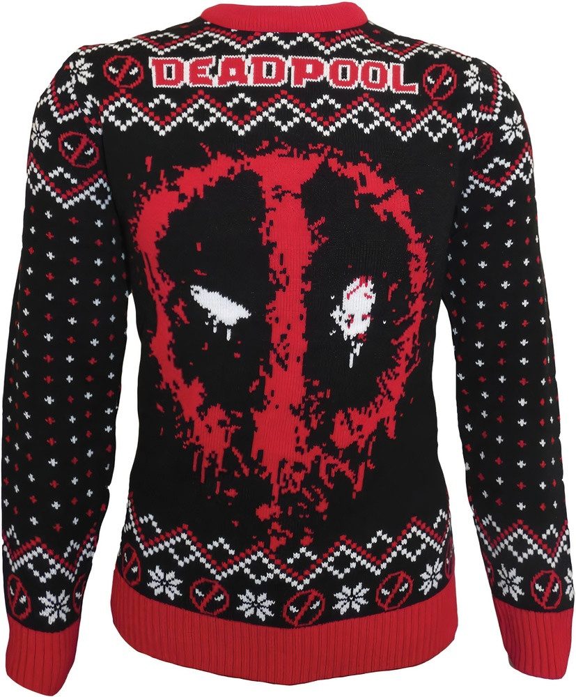 Deadpool Rundhalspullover Spray Jumper