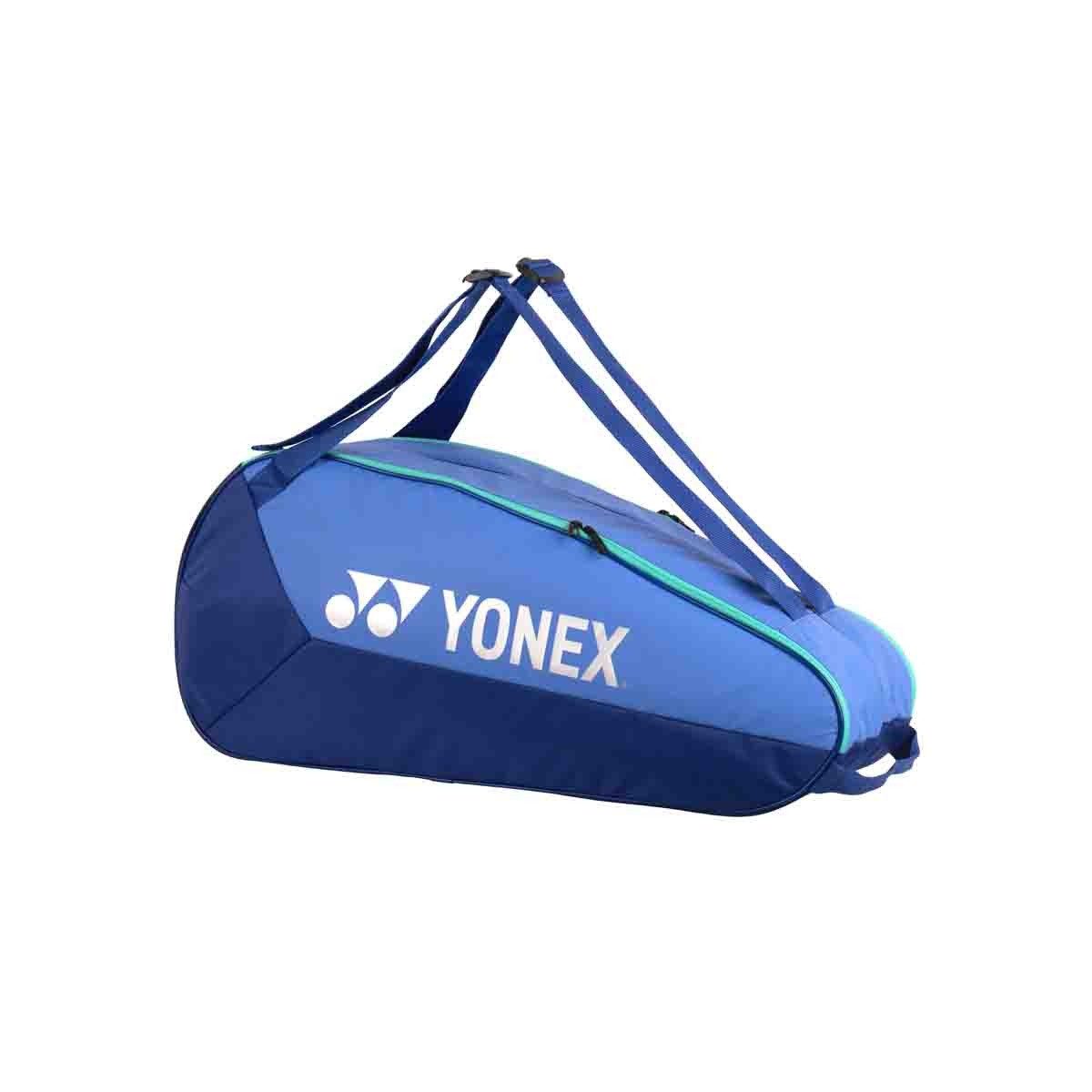 Yonex Sporttasche Racketbag Team Racquet (Schlägertasche, 2 Hauptfächer) 2025 blau 6er