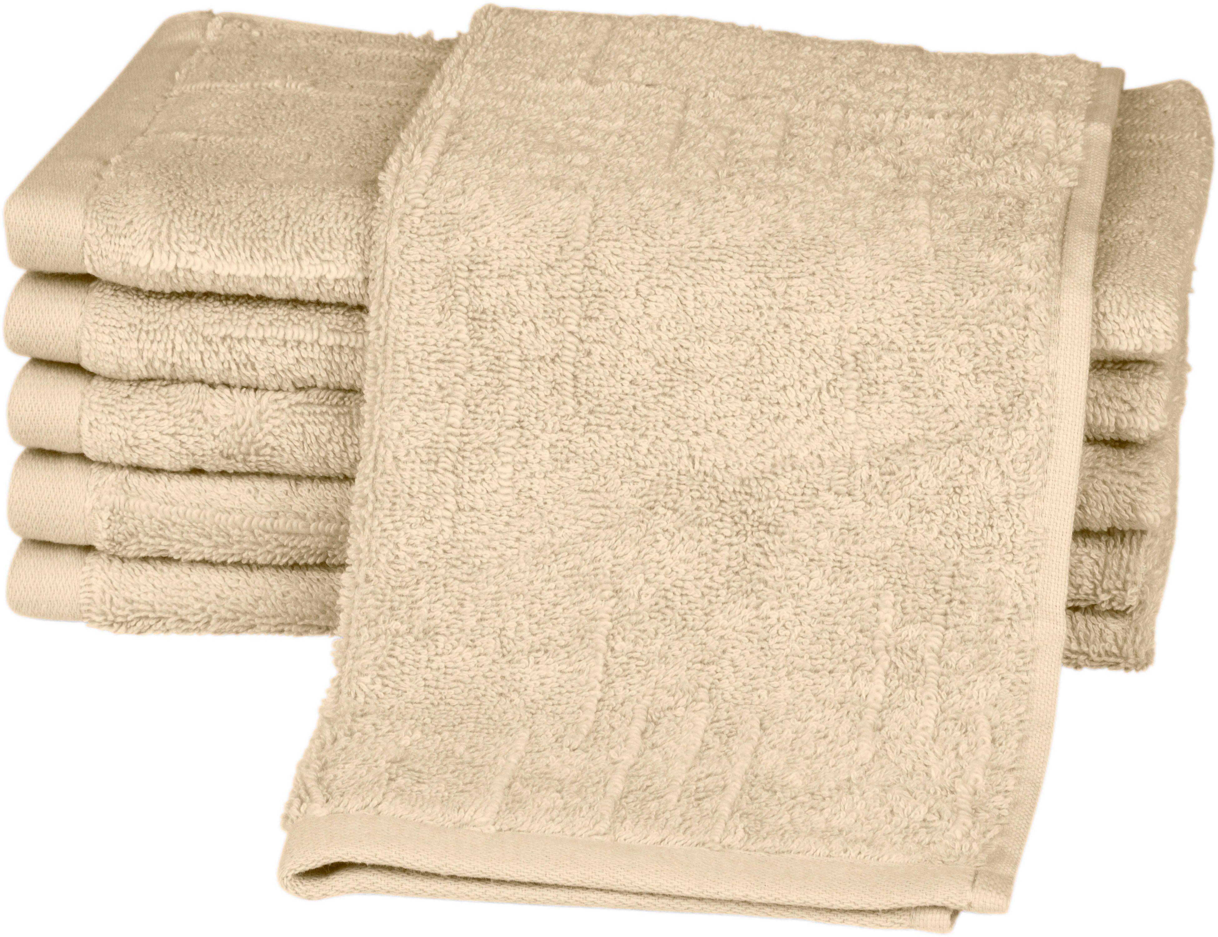 ROSS Gästehandtuch Premium, Frottier (6-St), 100% günstig online kaufen