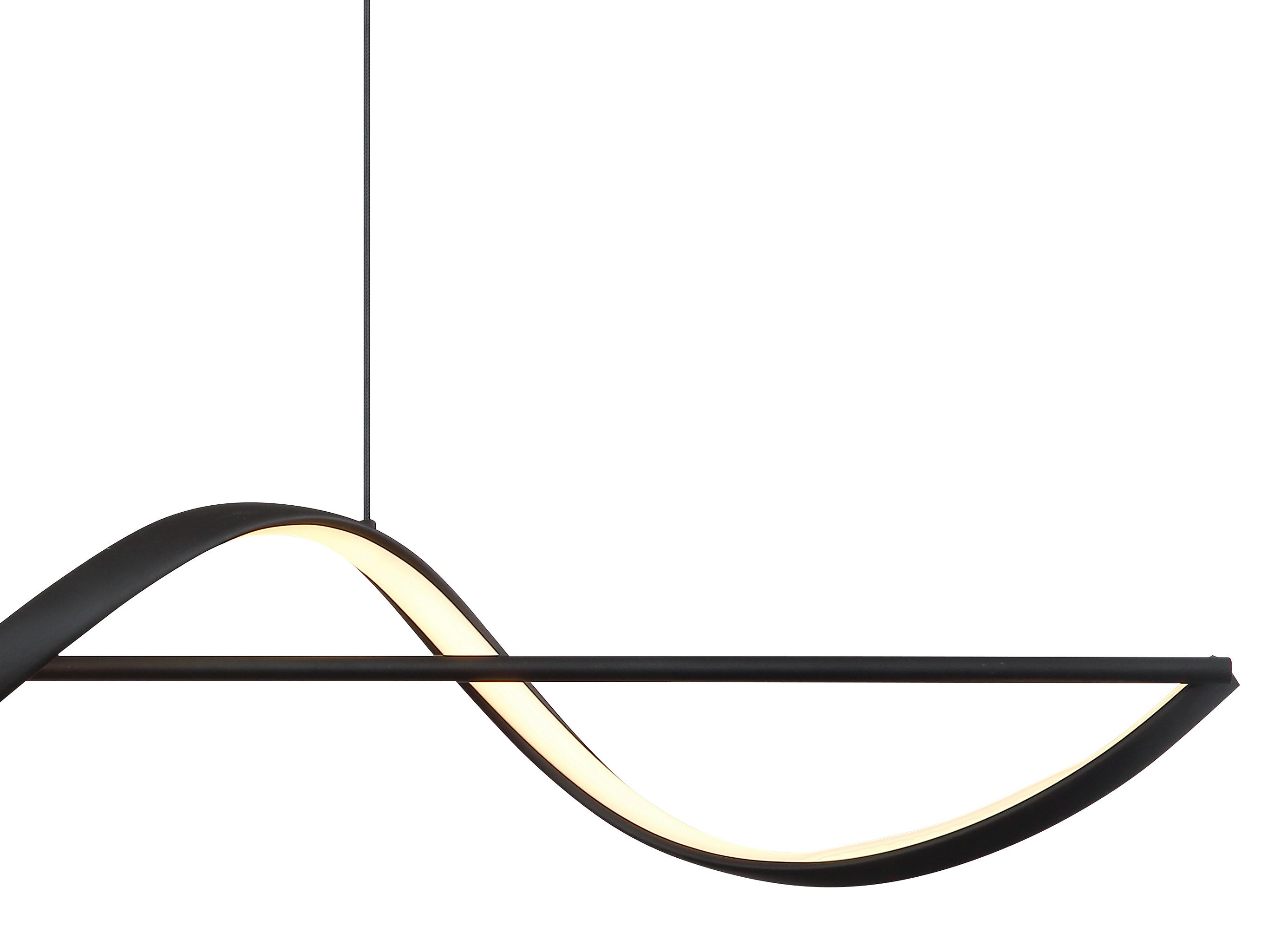 GLOBO LIGHTING LED Pendelleuchte VIOLINO, LED fest integriert, Warmweiß, Hängelampe/Hängeleuchte/Wohnzimmer/Esstisch/elegant