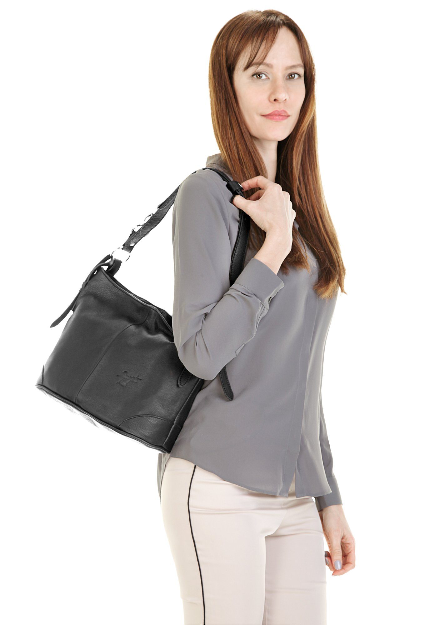 Samantha Look Umhängetasche, echt Leder, Made günstig online kaufen
