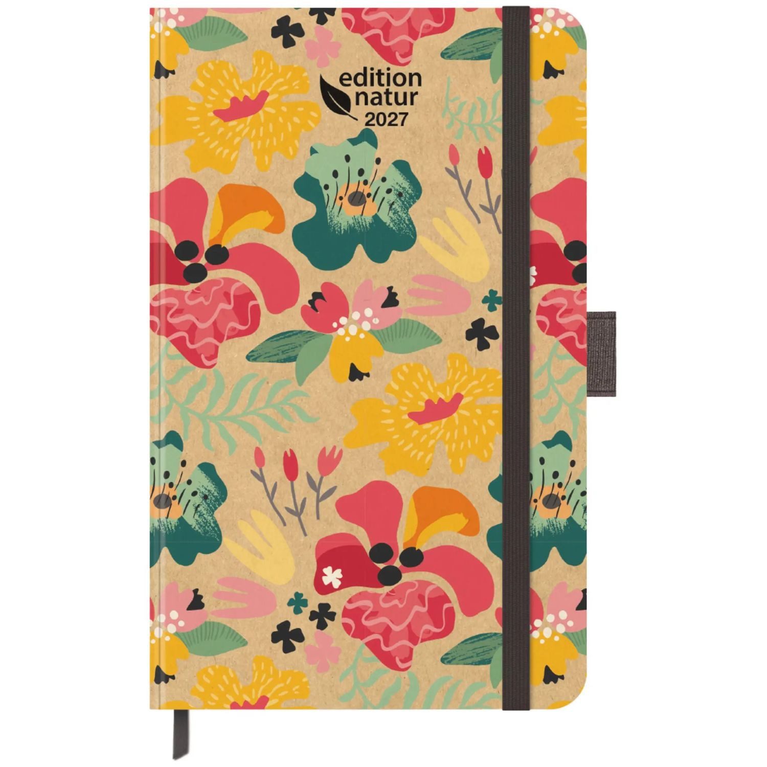 Korsch Verlag Taschenkalender Buchkalender Times Big12 Edition Natur Blüten 2027