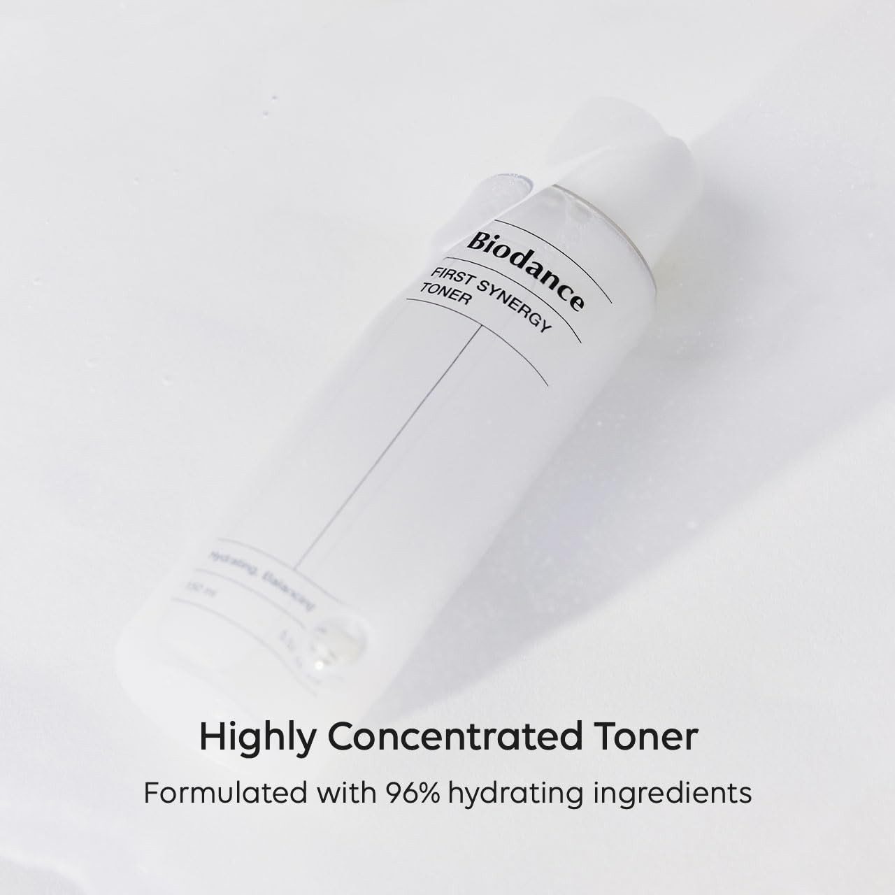 Biodance Toner First Synergy 150ml, Feuchtigkeitsspendendes Gesichtswasser für empfindliche Haut mit Hyaluronsäure, mit 10 Arten von Hyaluronsäure