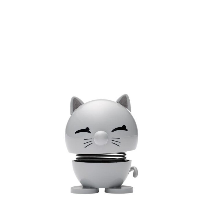 HOPTIMIST Dekofigur Small Cat Light Grey