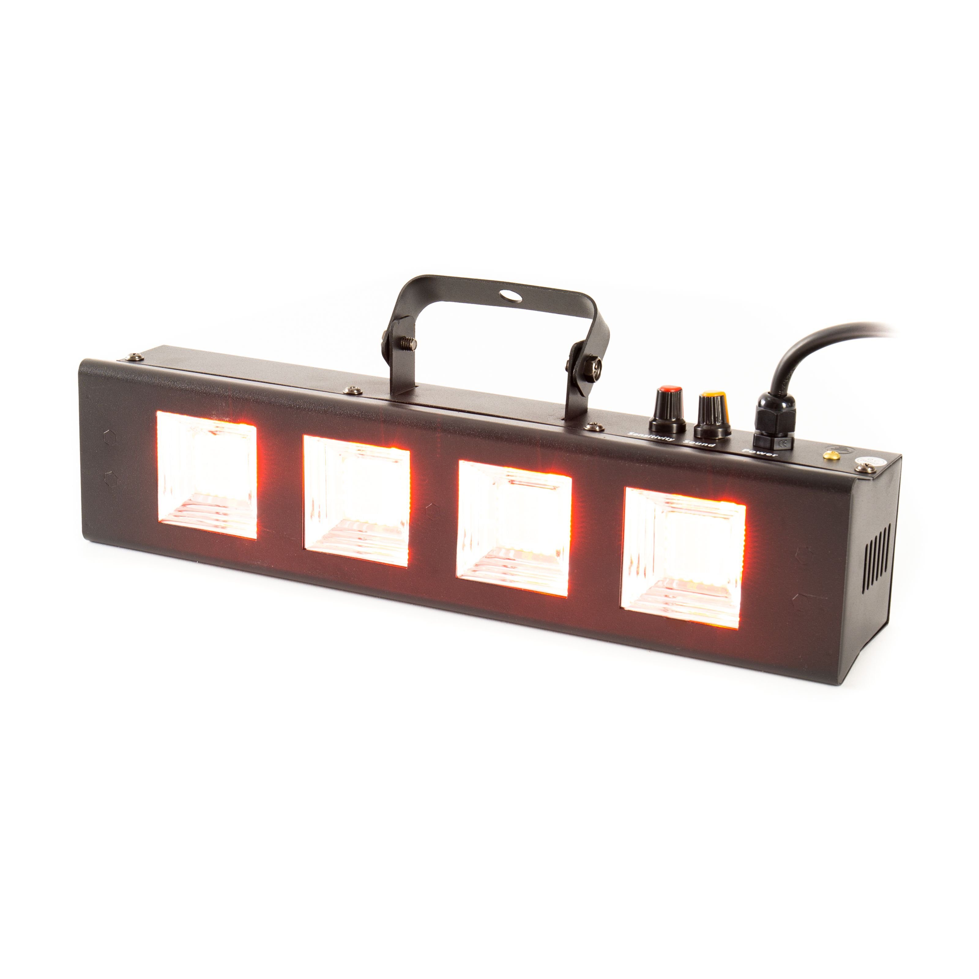 LED Stroboskop Blitzer 2x 60W 2x 4800 Lumen 2 Programme Y