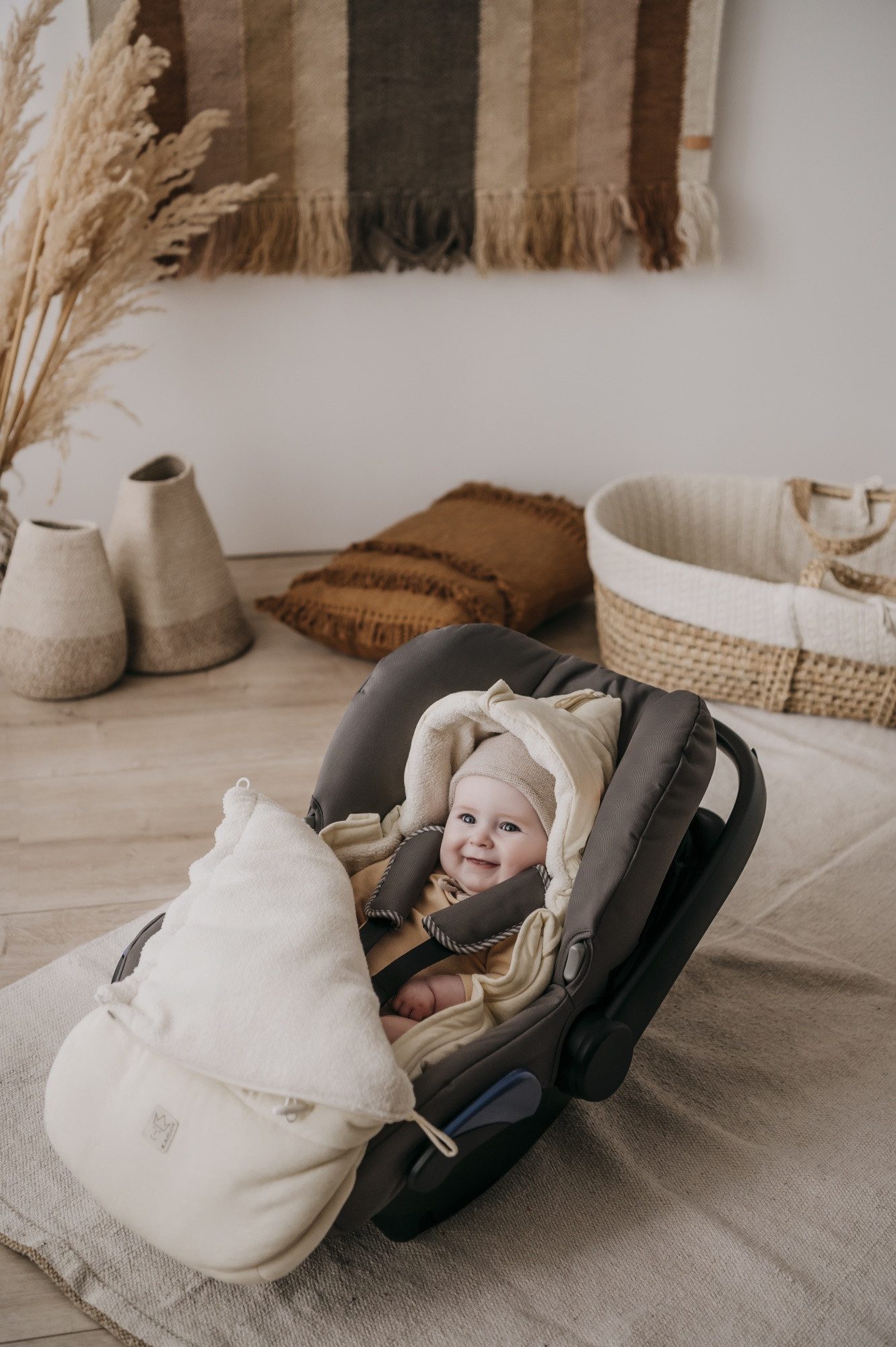 Fußsack Jersey Hood Winter, Babyschalen Fußsack
