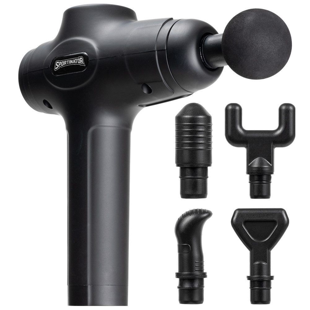 Sportinator Massagepistole "Level Up" Massagepistole inkl. Zubehör