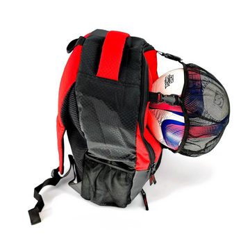 Power Shot Sporttasche Rucksack Öko-Pelota, Wasserdichter Boden