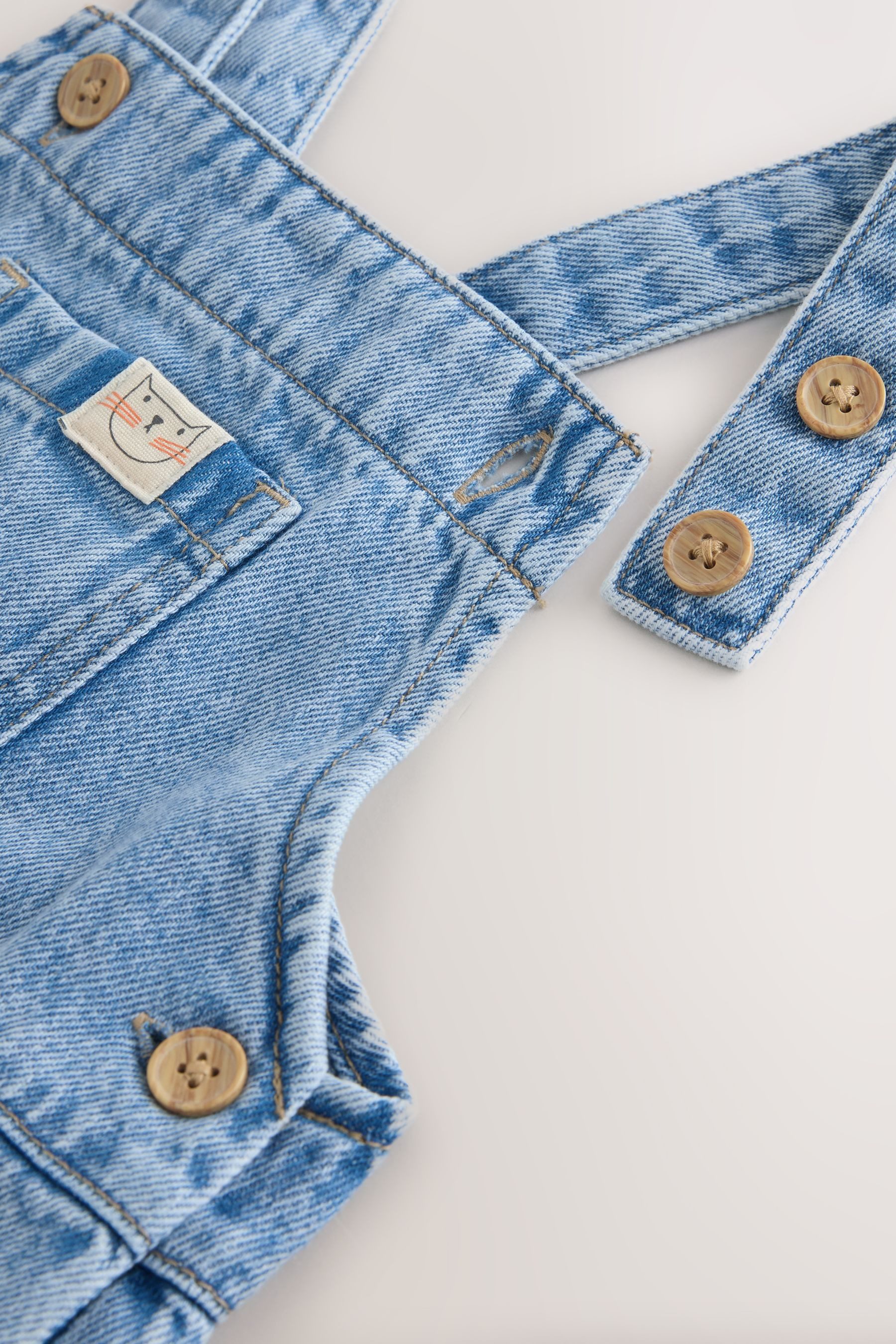 Next Latzhose Denim-Latzhose (1-tlg)