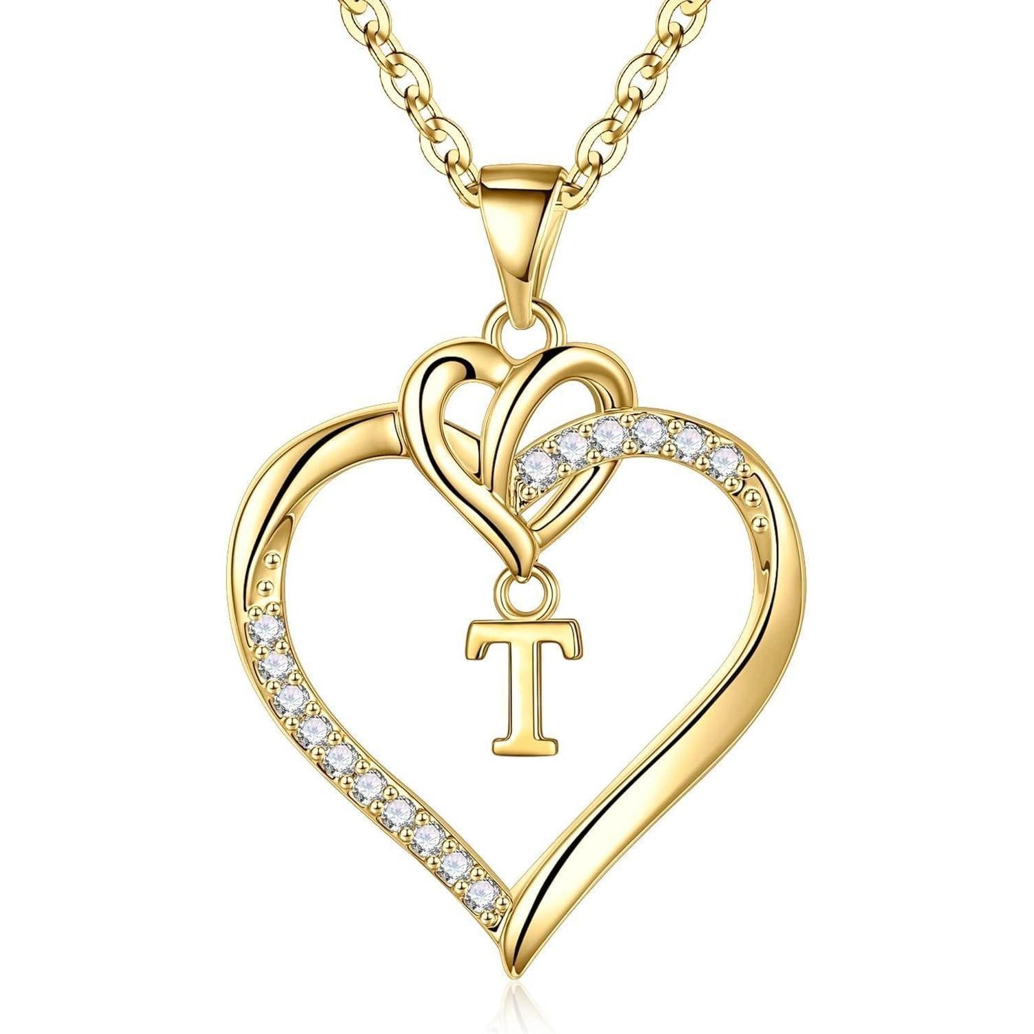 LuxusKollektion Kette und Anhänger Set Valentinstag Geschenke: Herz Damen H günstig online kaufen