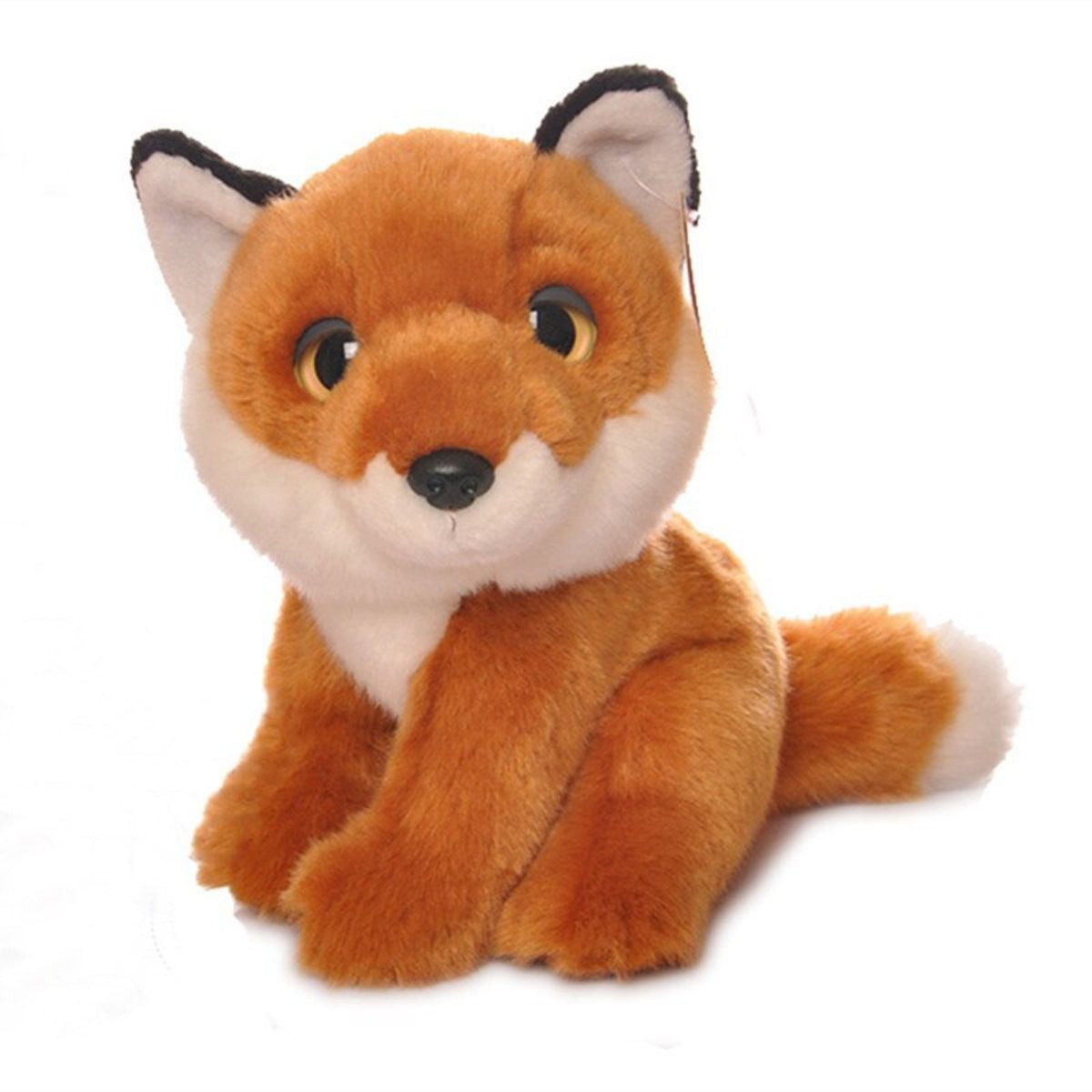 Tinisu Plüschfigur Fuchs weiches Kuscheltier 18 cm – Süßes Plüsch Stofftier im realistisc