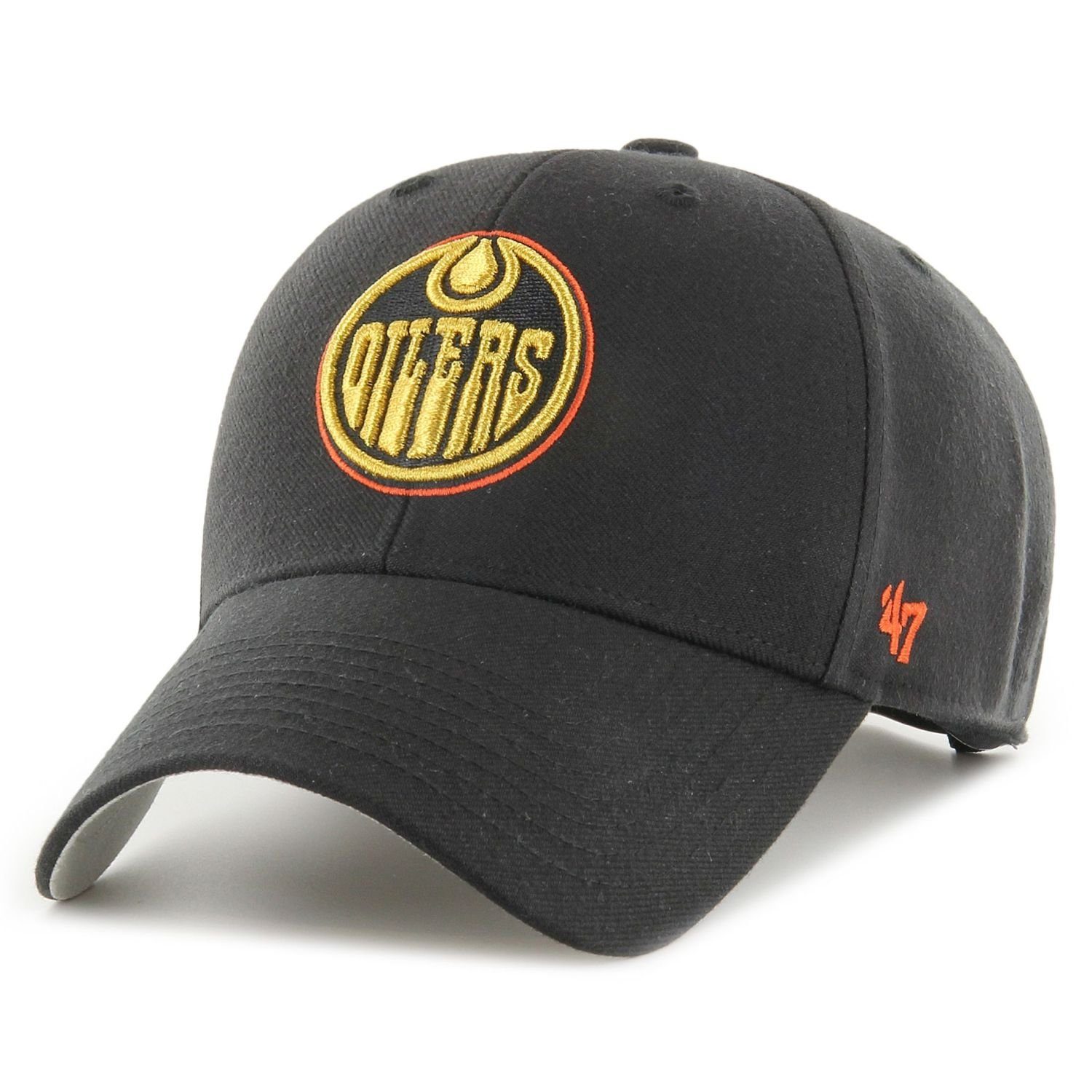 '47 Brand Snapback Cap NHL GOLD METALLIC Edmonton Oilers