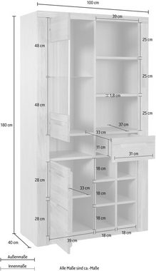 Woltra Vitrine Kolding teilmassiv