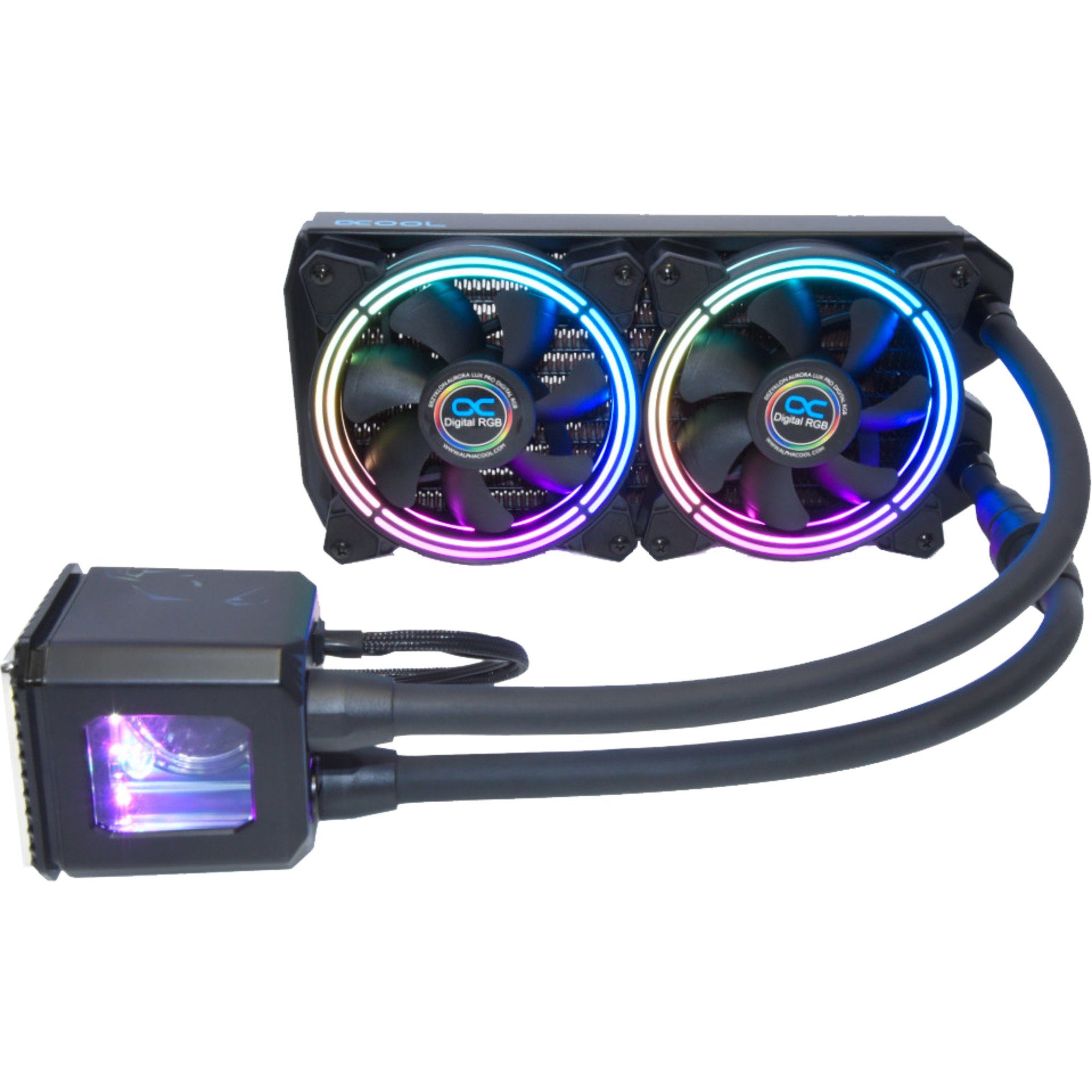 AlphaCool CPU Kühler Eisbaer Aurora 240 CPU - Digital RGB 240mm