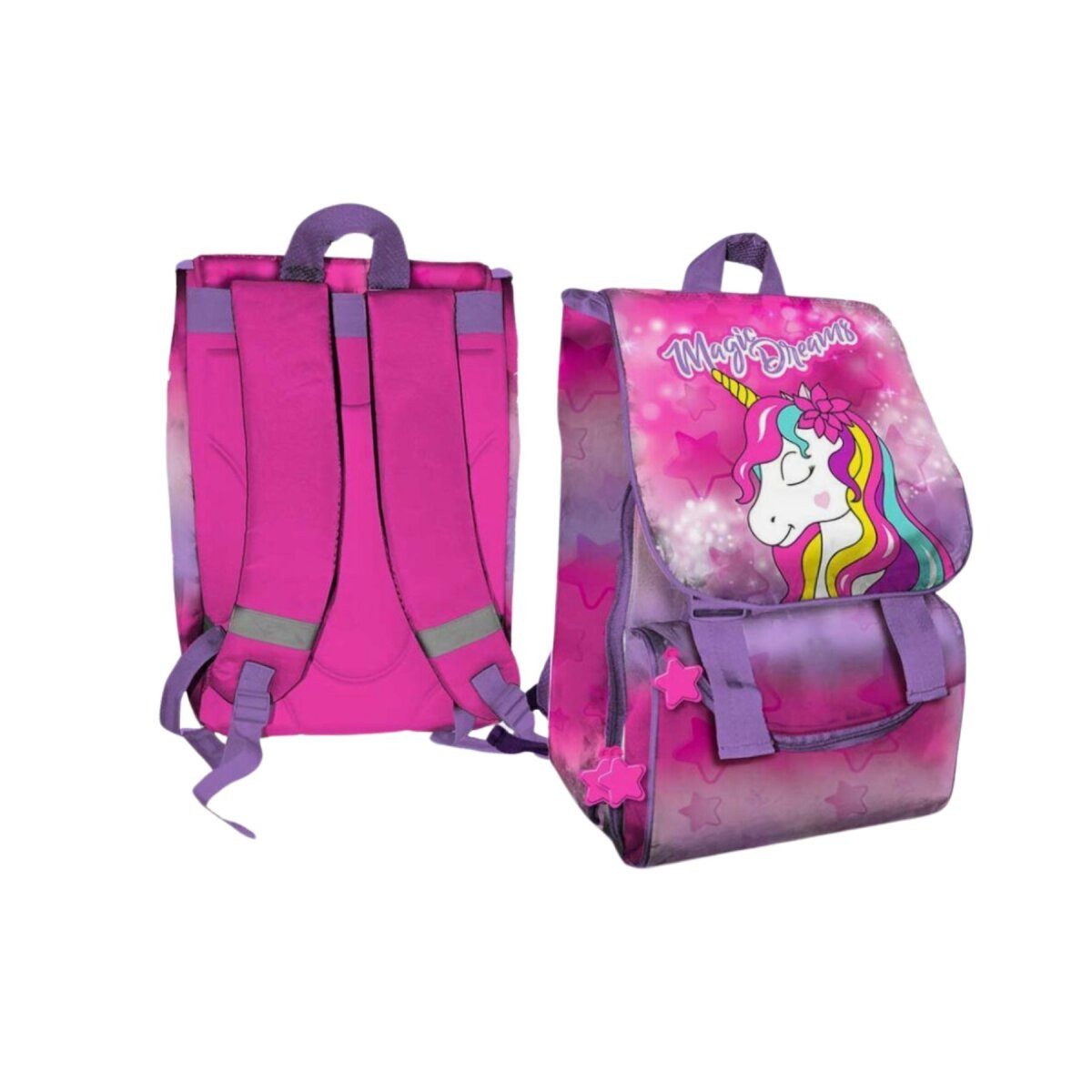 Kinderrucksack Unicorn Rucksack Bunter Rucksack für Kinder im Einhorn-Stil