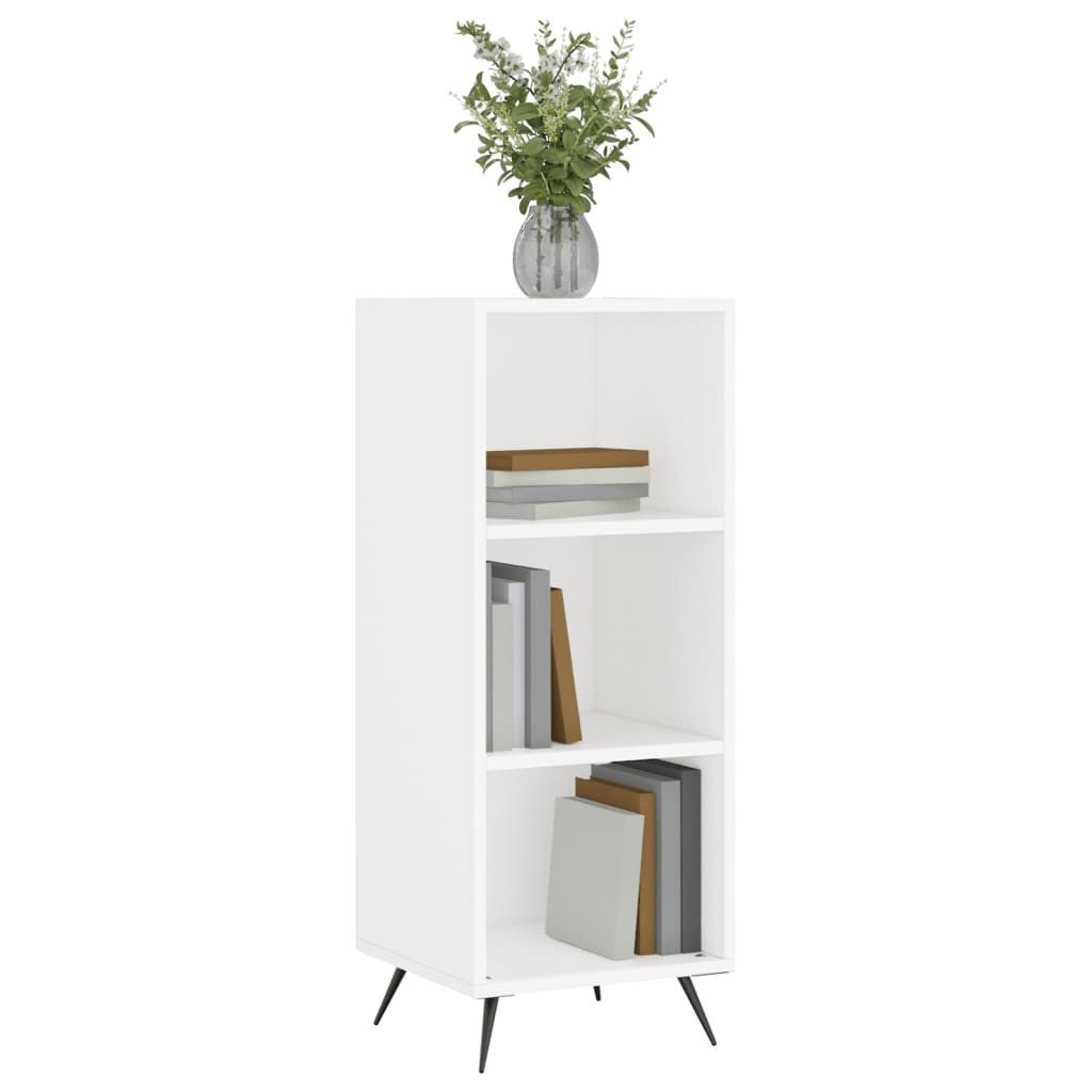 vidaXL Standregal Regalschrank Weiß 34,5x32,5x90 cm Holzwerkstoff, 1-tlg. günstig online kaufen