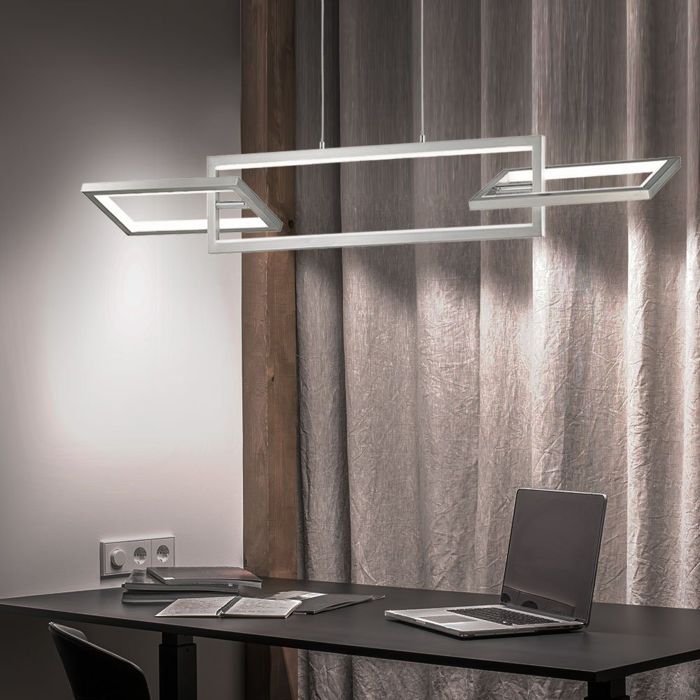 etc-shop LED Pendelleuchte, Pendelleuchte Hängelampe Warmweiß, inklusive, Leuchtmittel Wohnzimmer Designlampe