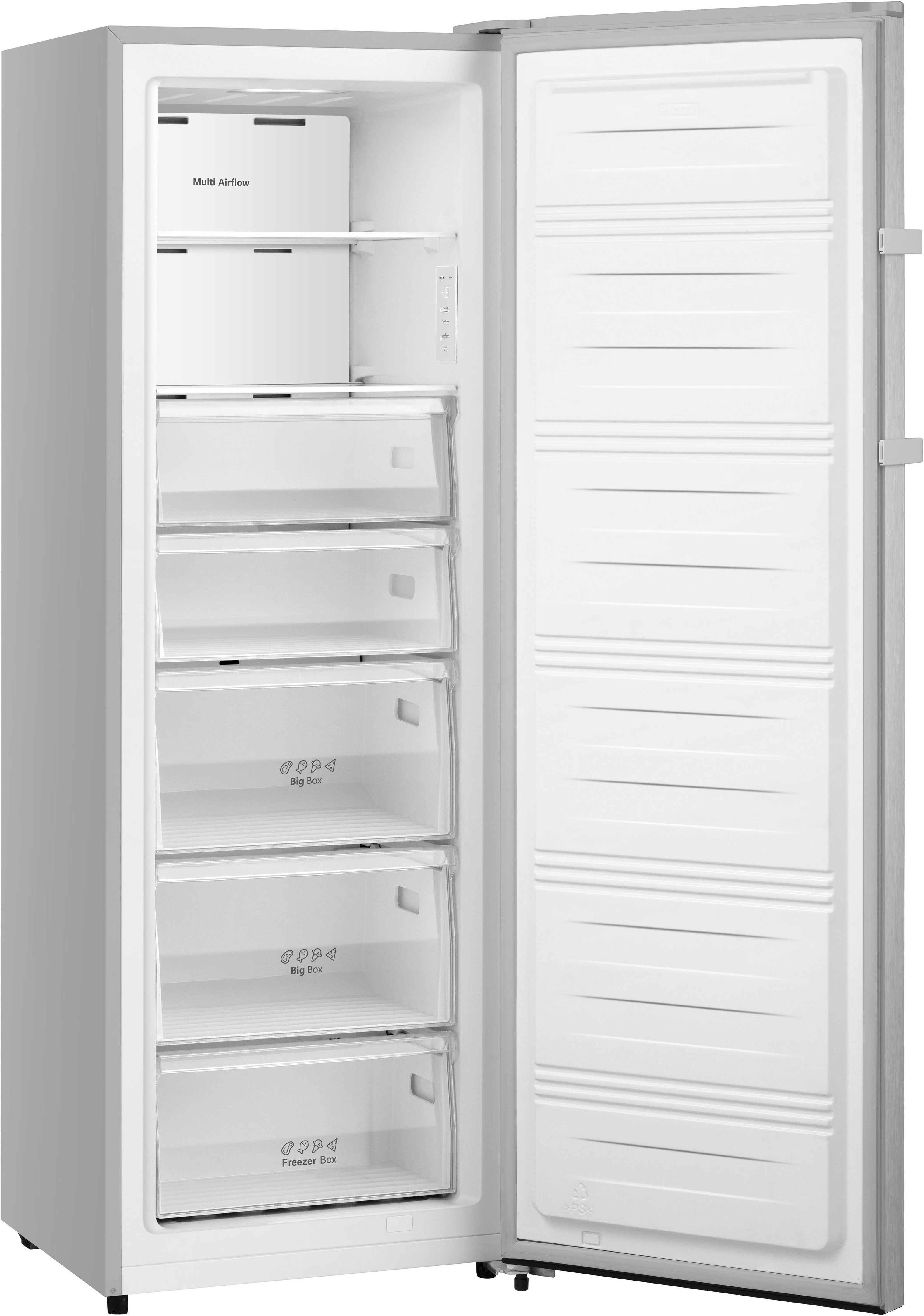 Hanseatic Gefrierschrank HGS17260CNFI, 172 cm hoch, 59,5 cm breit, inkl. 3 Jahre Herstellergarantie