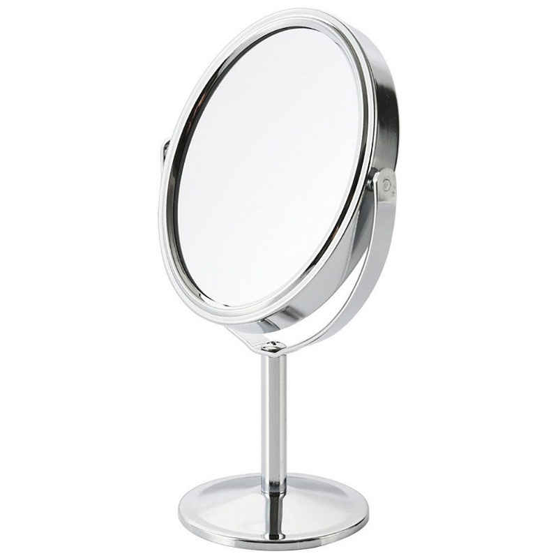 SOTOR Kosmetikspiegel Doppelseitiger Desktop-Makeup-Spiegel mit hoher Auflösung (360° schwenkbar (1 Stück)