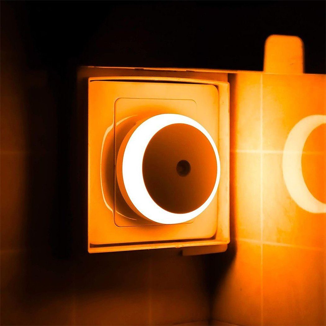 LED DAYUT Lichtsteuerung Sensor Nachtlicht Licht intelligente Runde Nachtlicht