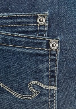 KangaROOS 7/8-Jeans CULOTTE-JEANS mit ausgefranstem Saum - NEUE KOLLEKTION