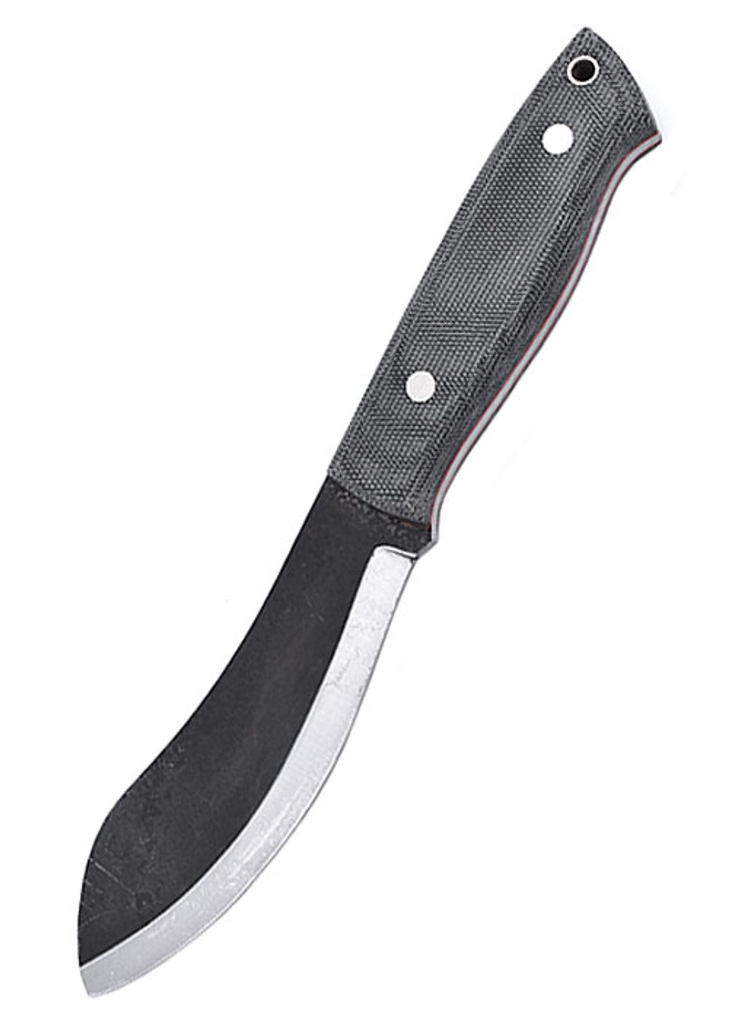 Taschenmesser Brisa Nessmuk 125 - Schwarzes Micarta, Scandi