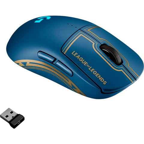 Logitech G PRO WIRELESS - LOL-WAVE2 - EER2 Gaming-Maus (USB, kabellos)